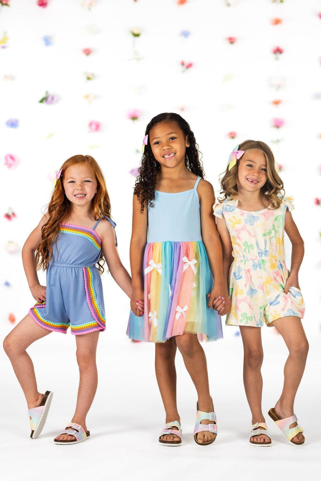 Pastel Rainbow Tulle Dress
