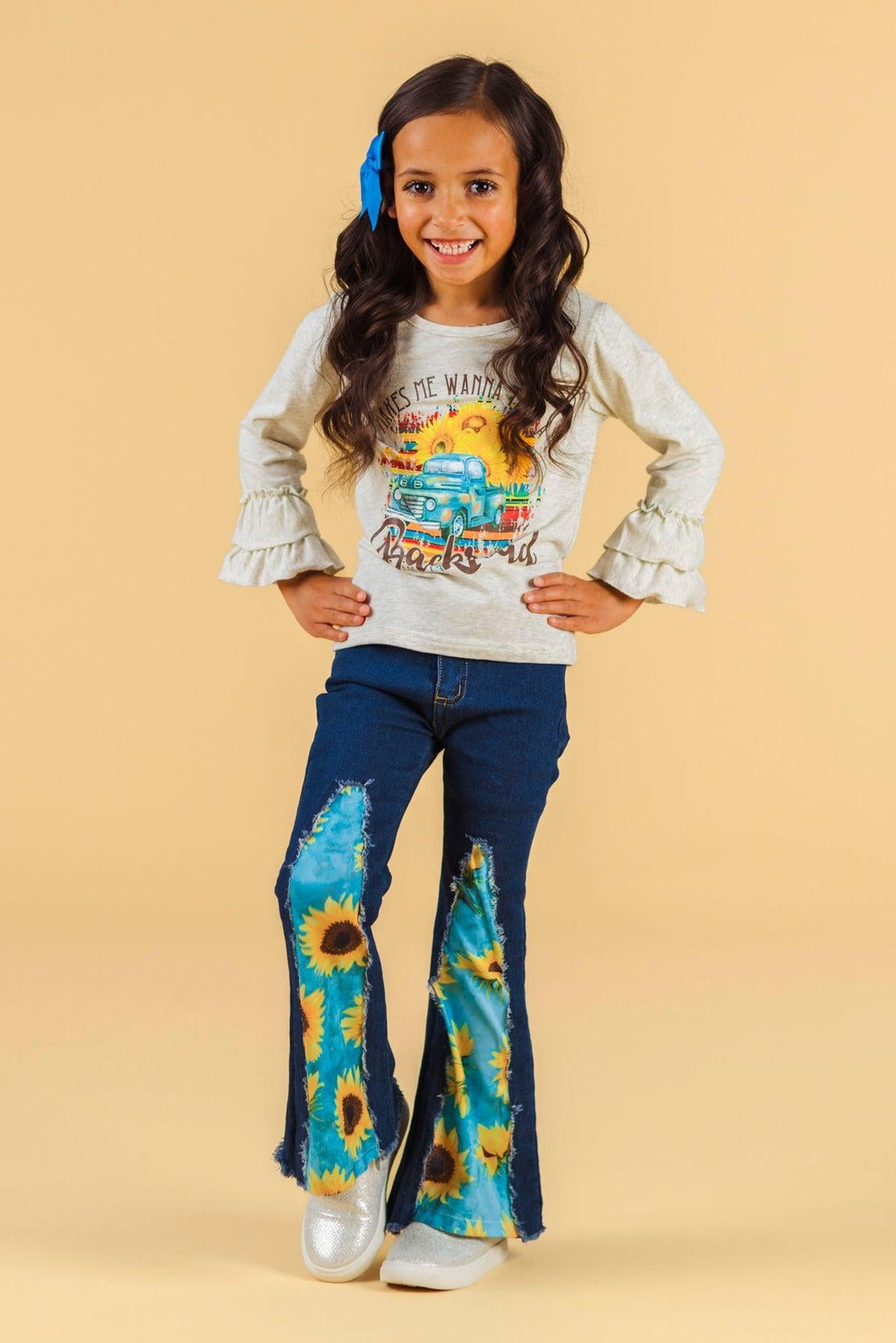"Makes Me Wanna Take A Backroad" Denim Set