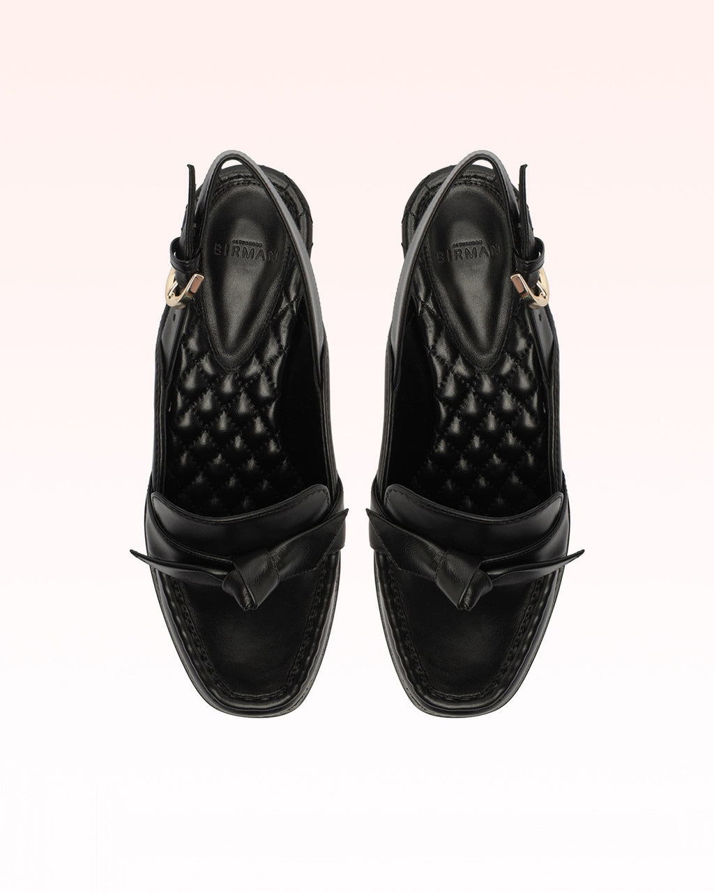 Clarita Sling Loafer Black