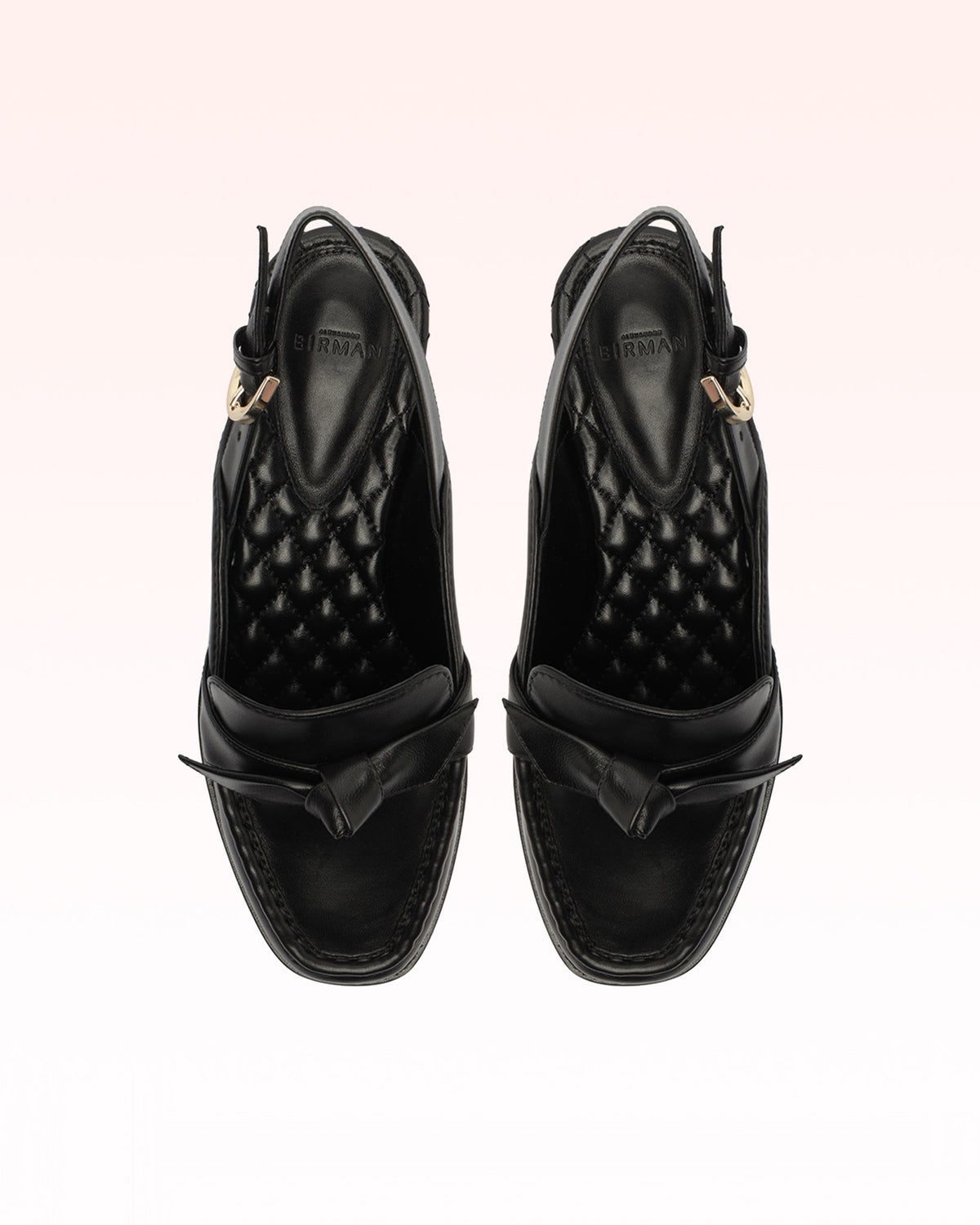 Clarita Sling Loafer Black