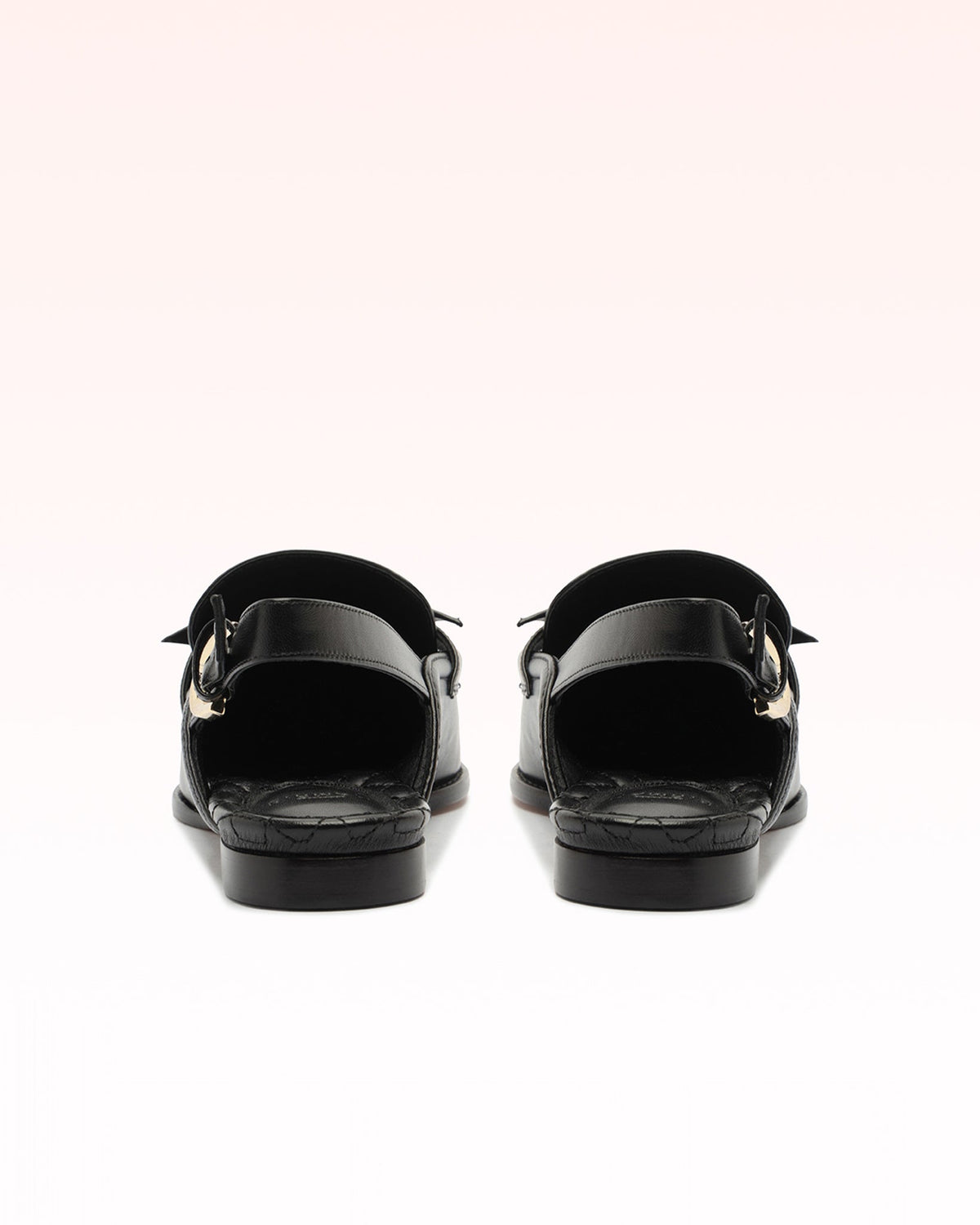Clarita Sling Loafer Black