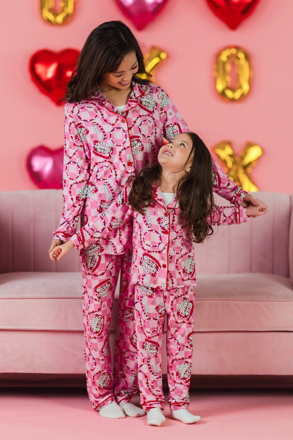 Mom & Me - Bamboo "In My Bestie Era" Bracelet Pajamas
