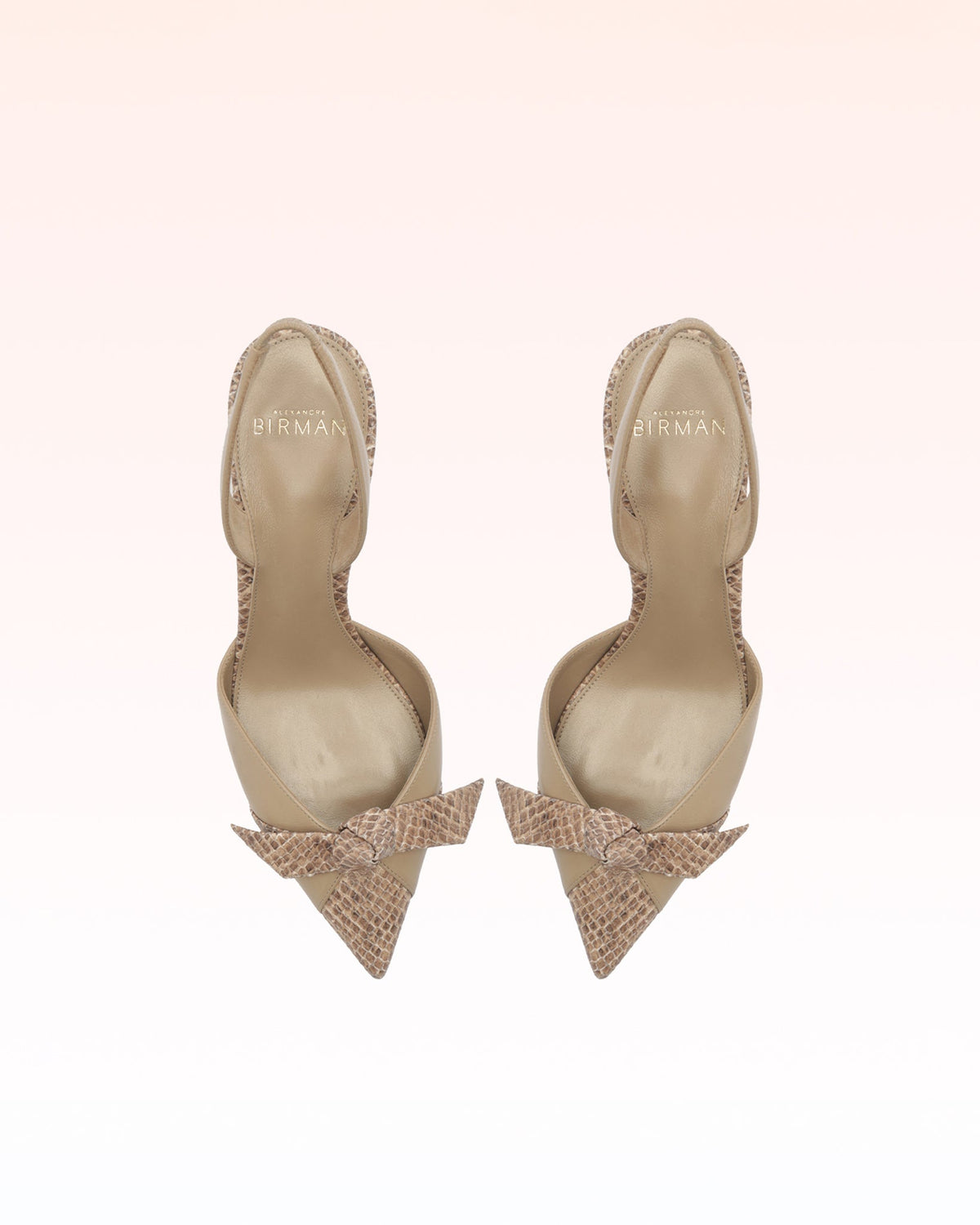 Clarita Slingback Cap Toe 85 Semolina