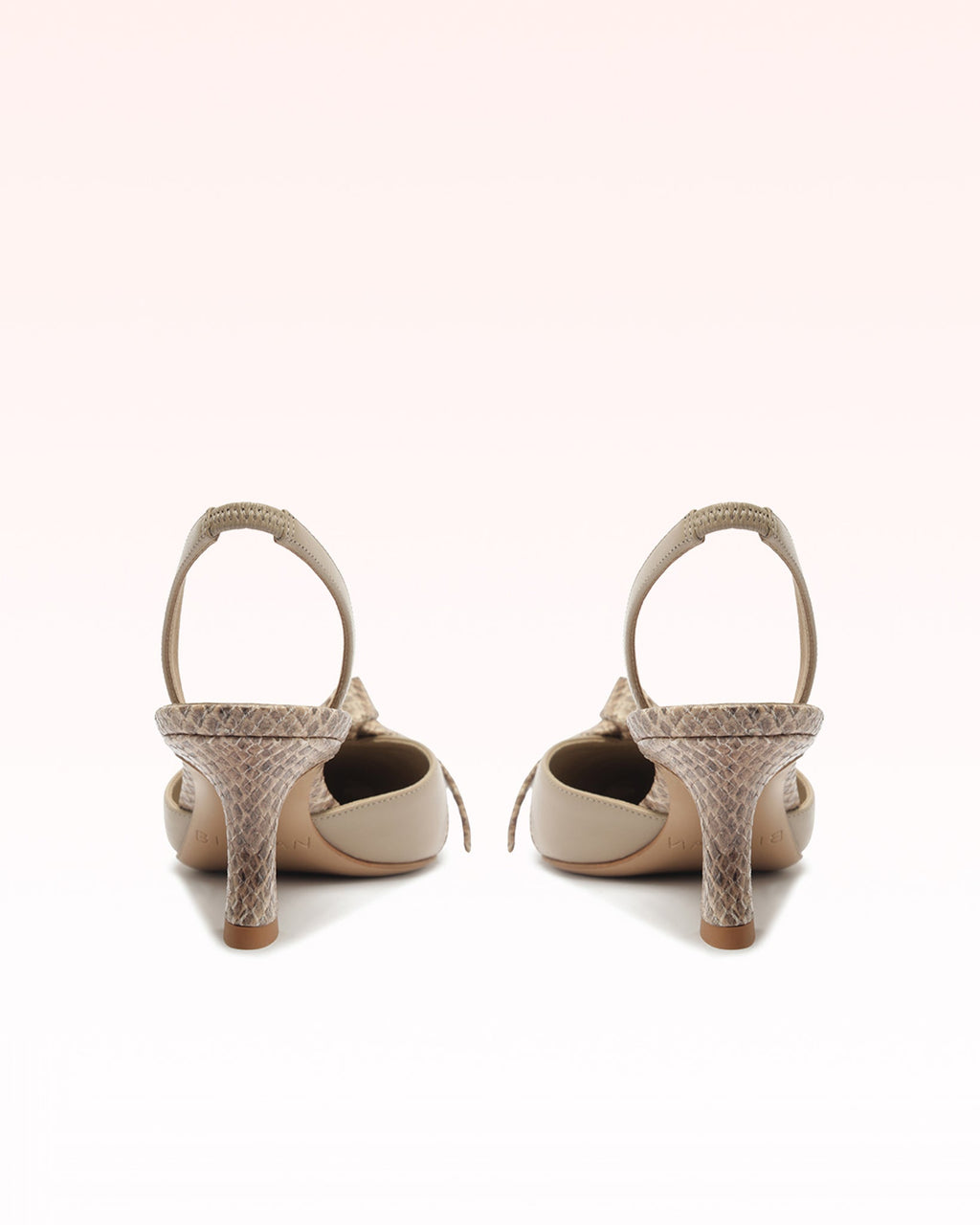 Clarita Slingback Cap Toe 60 Semolina