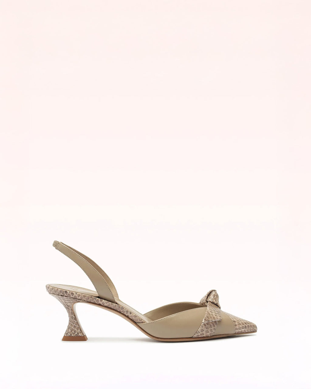Clarita Slingback Cap Toe 60 Semolina
