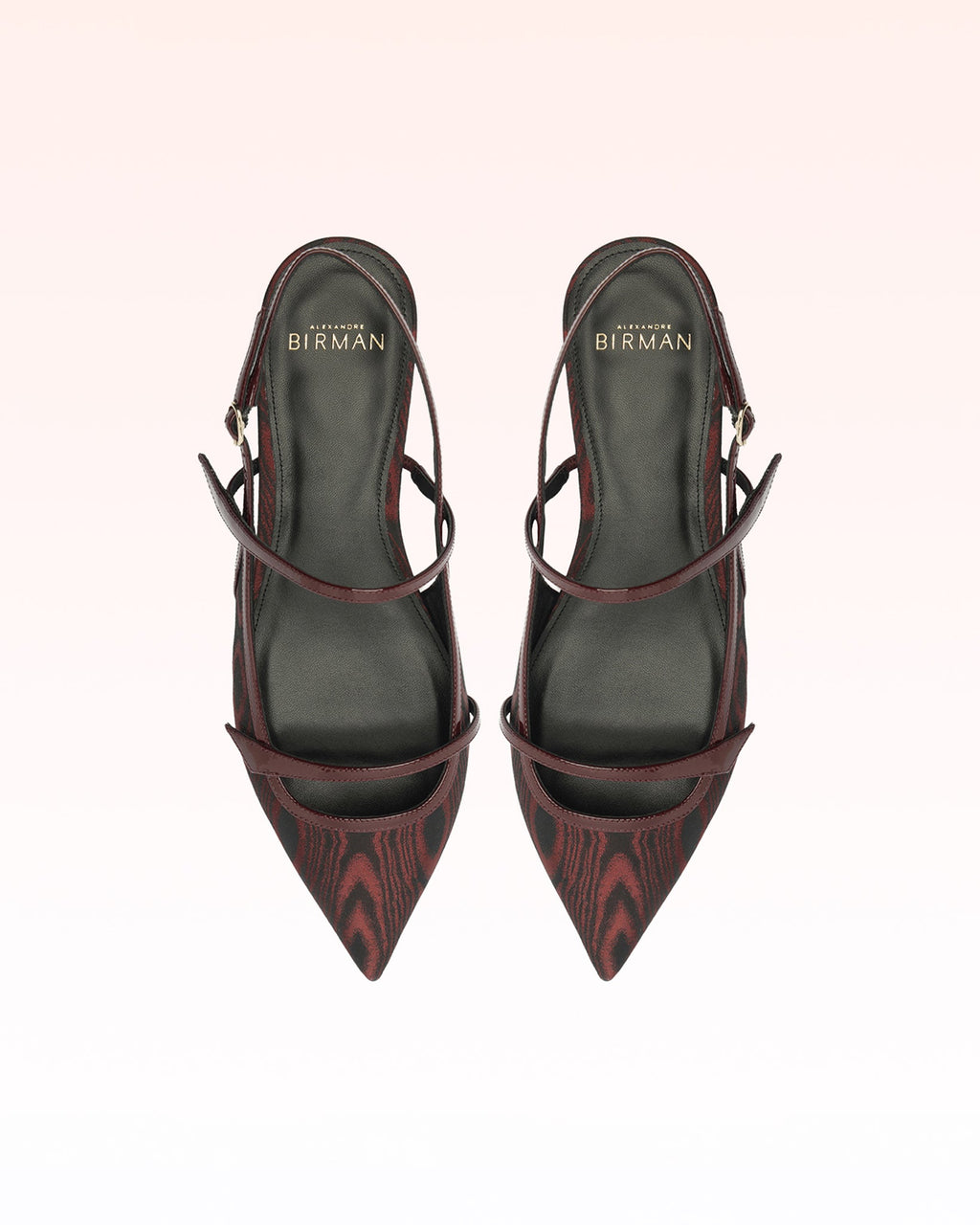 Tita Moire Flat Cherry Lacquer