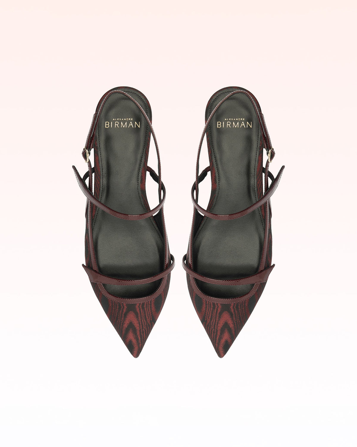 Tita Moire Flat Cherry Lacquer
