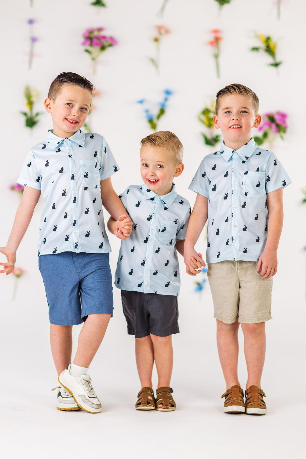 Blue Bunny Button Down