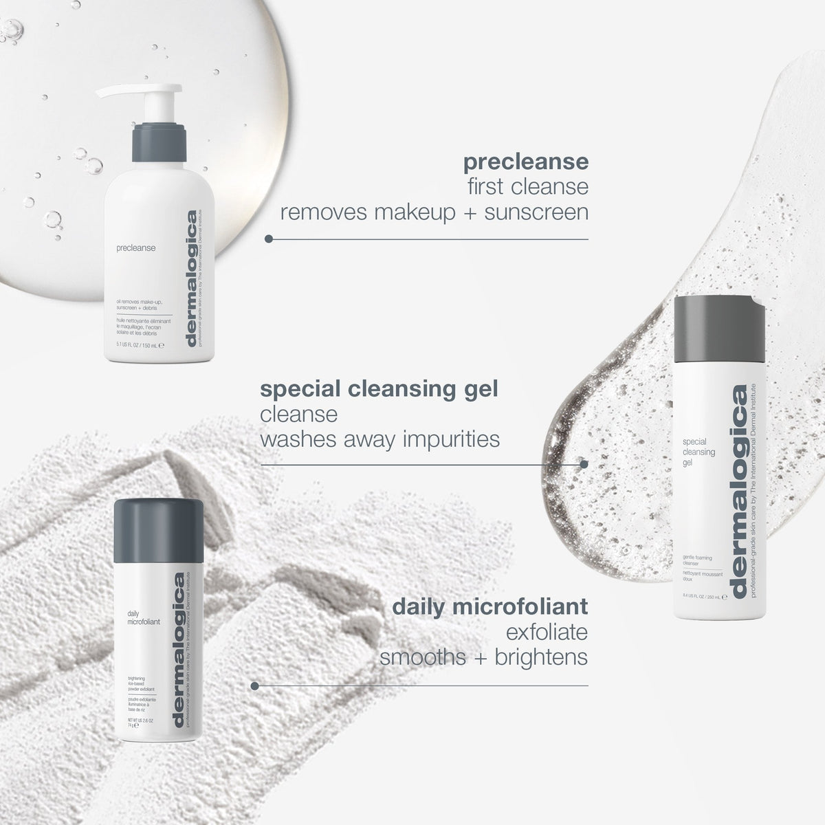 expert cleanse + glow set (3 full-sizes)