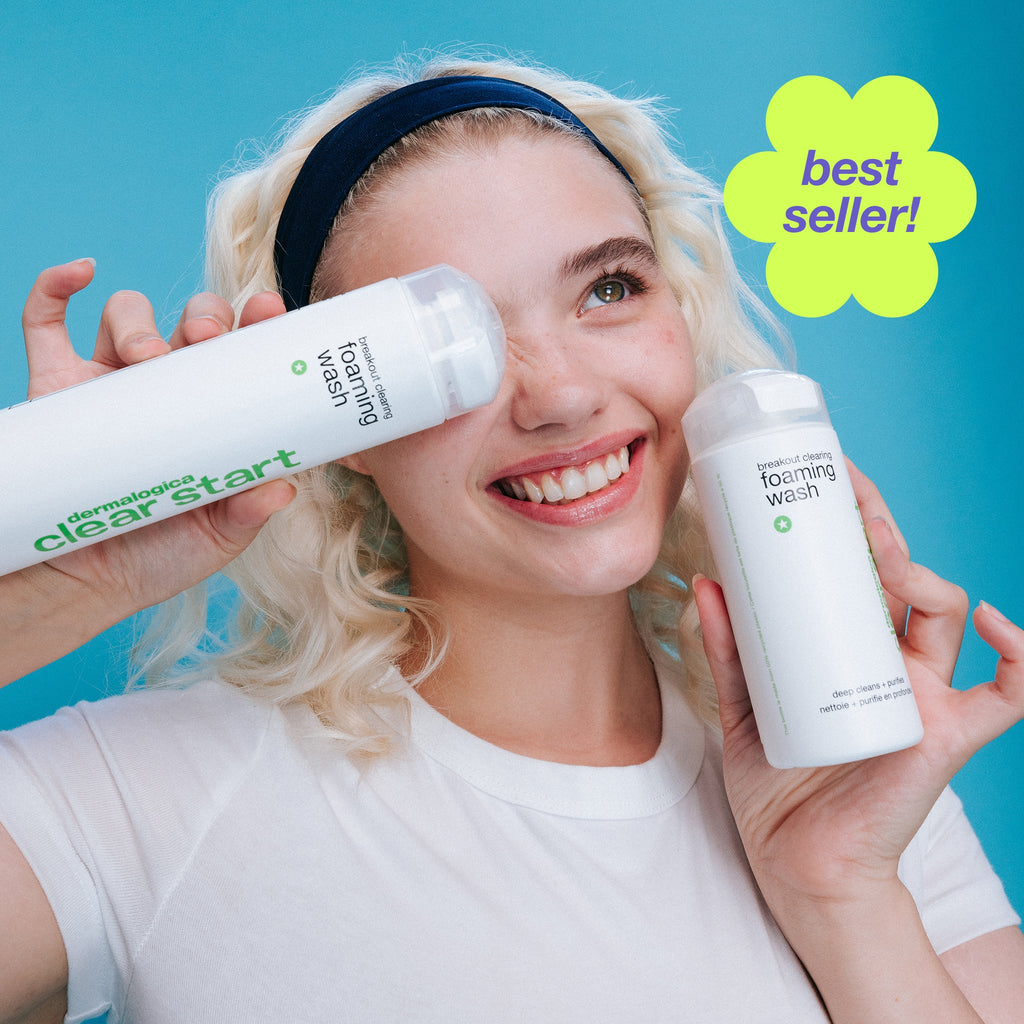 breakout clearing foaming wash