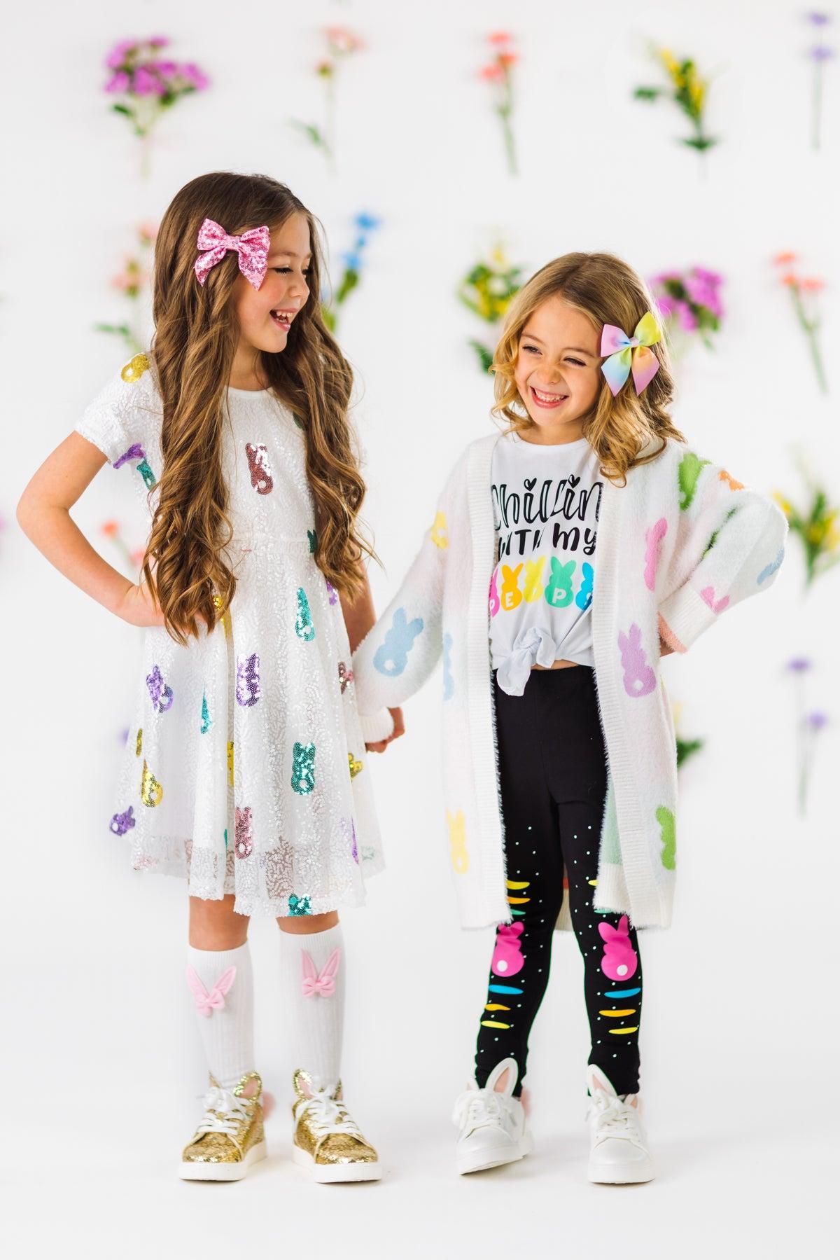 "Chillin' With My Peeps" Legging Set
