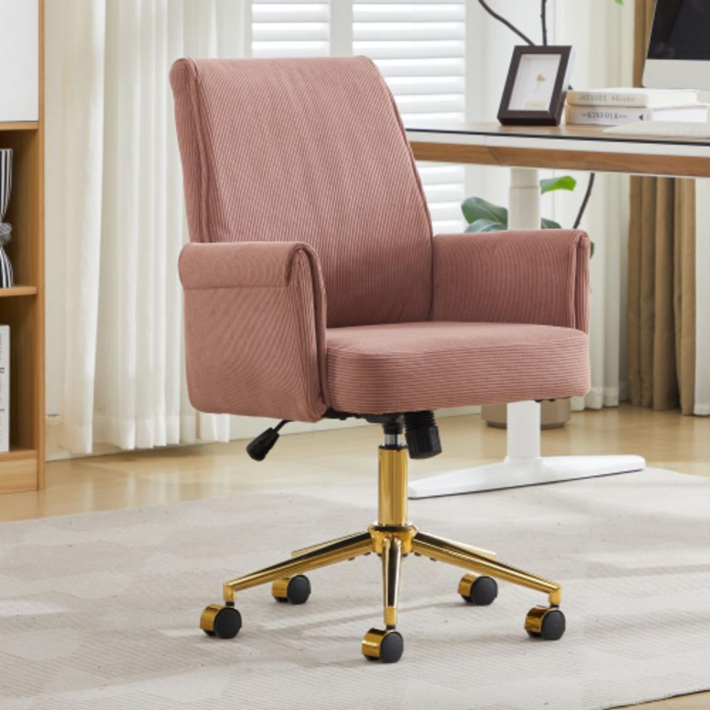 Mid-Back Office Chair with Memory Foam Seat