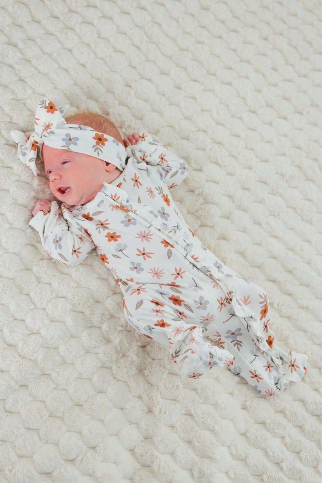 Bamboo Golden Petals Onesie