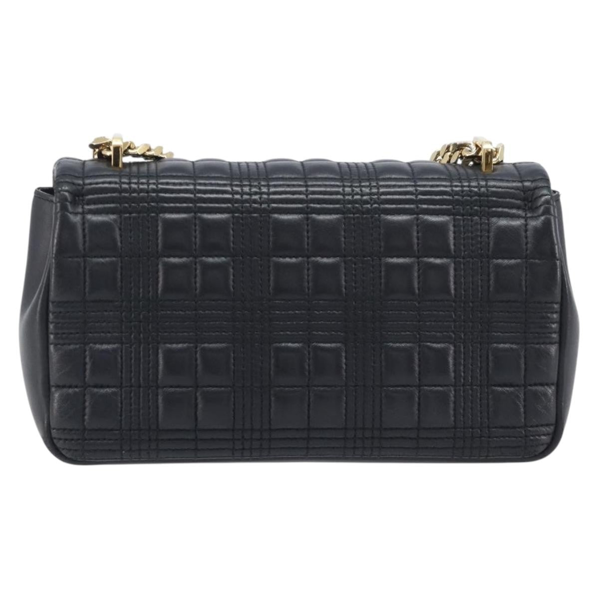 Burberry Lola Wallet On Chain Quilted Leather Leather Crossbody Bag Bag (Pre-Owned)