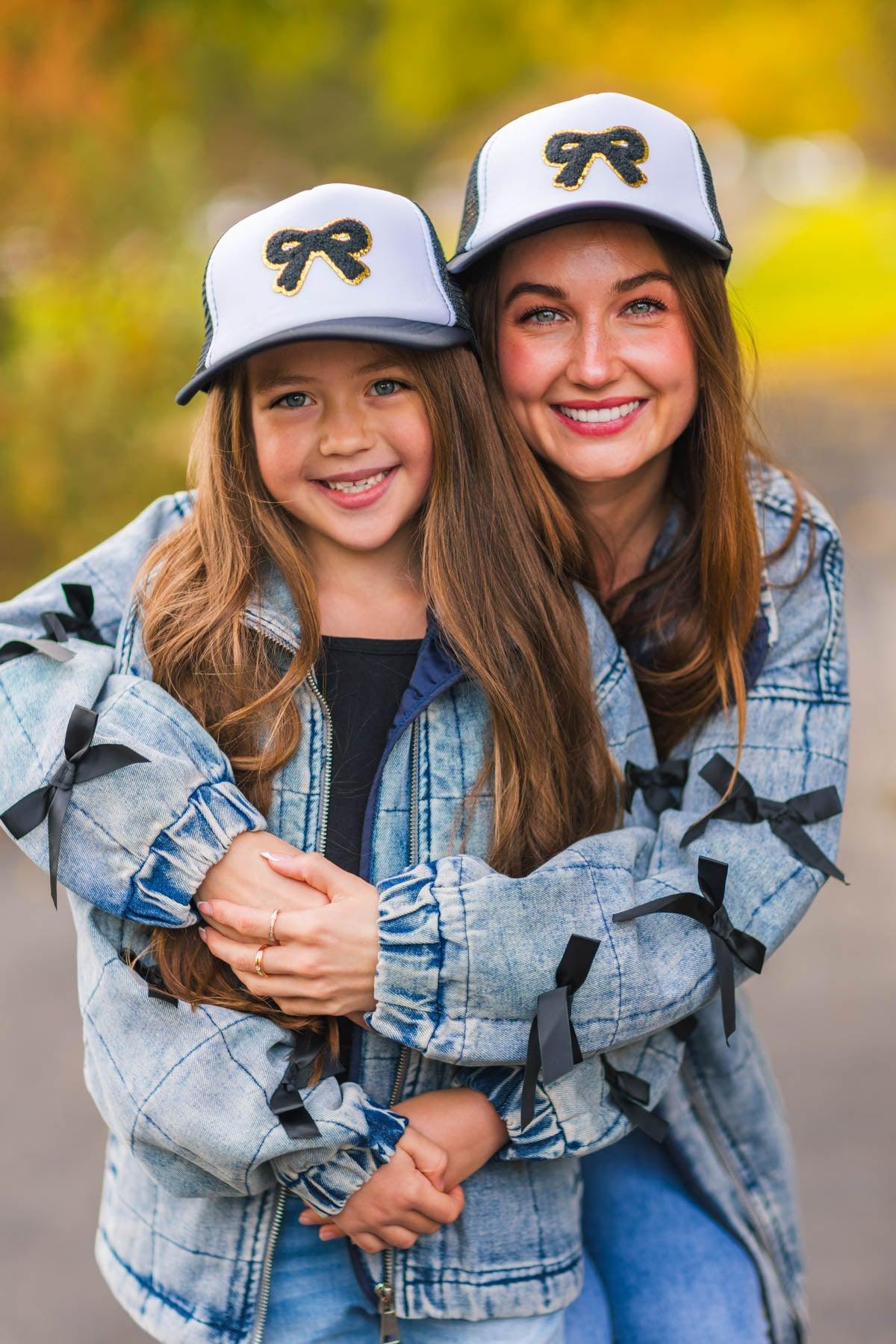 Mom & Me - Bow Denim Jacket