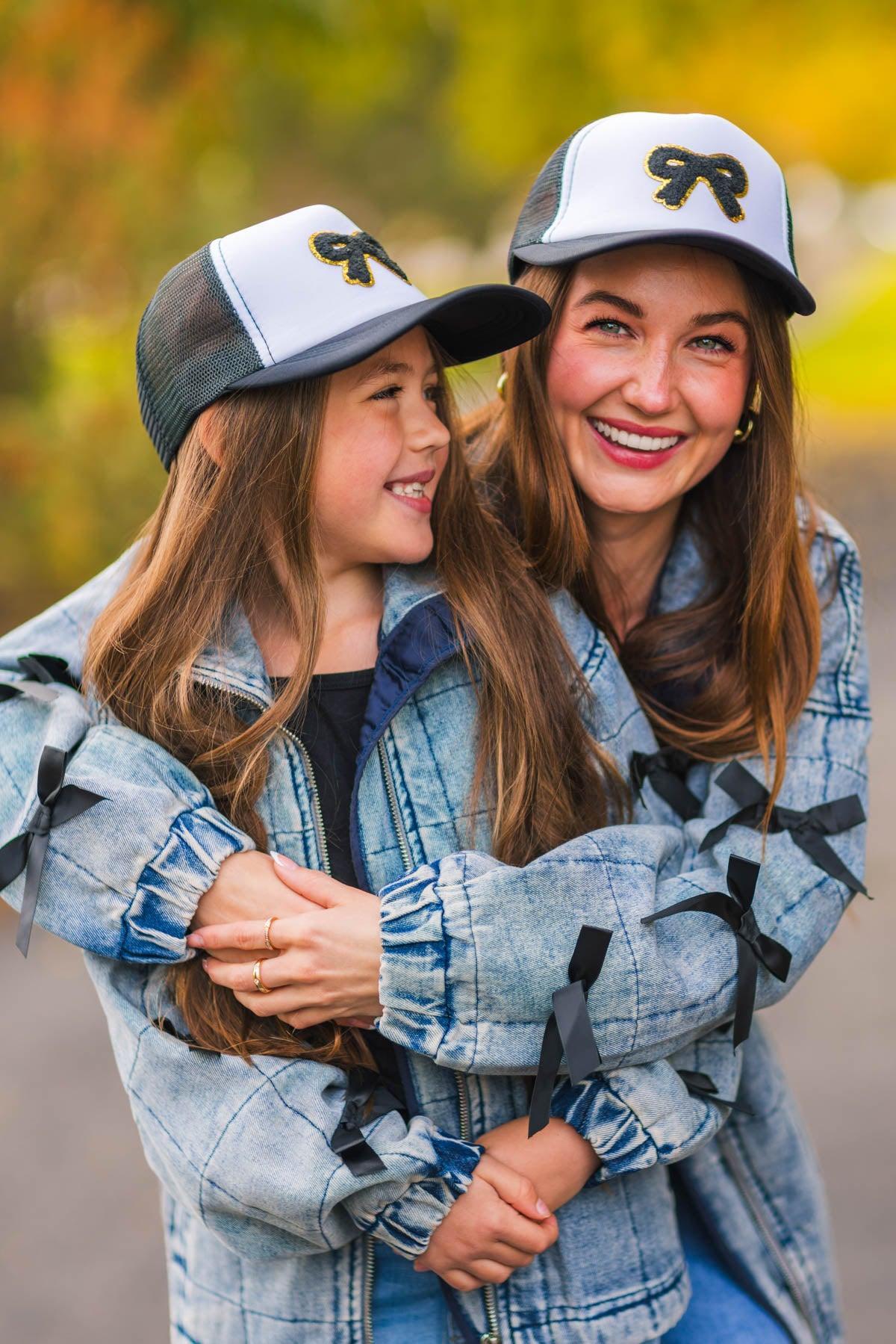 Mom & Me - Bow Denim Jacket