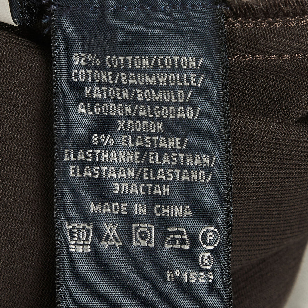 Ralph Lauren Brown Suede And Gabardine Breeches