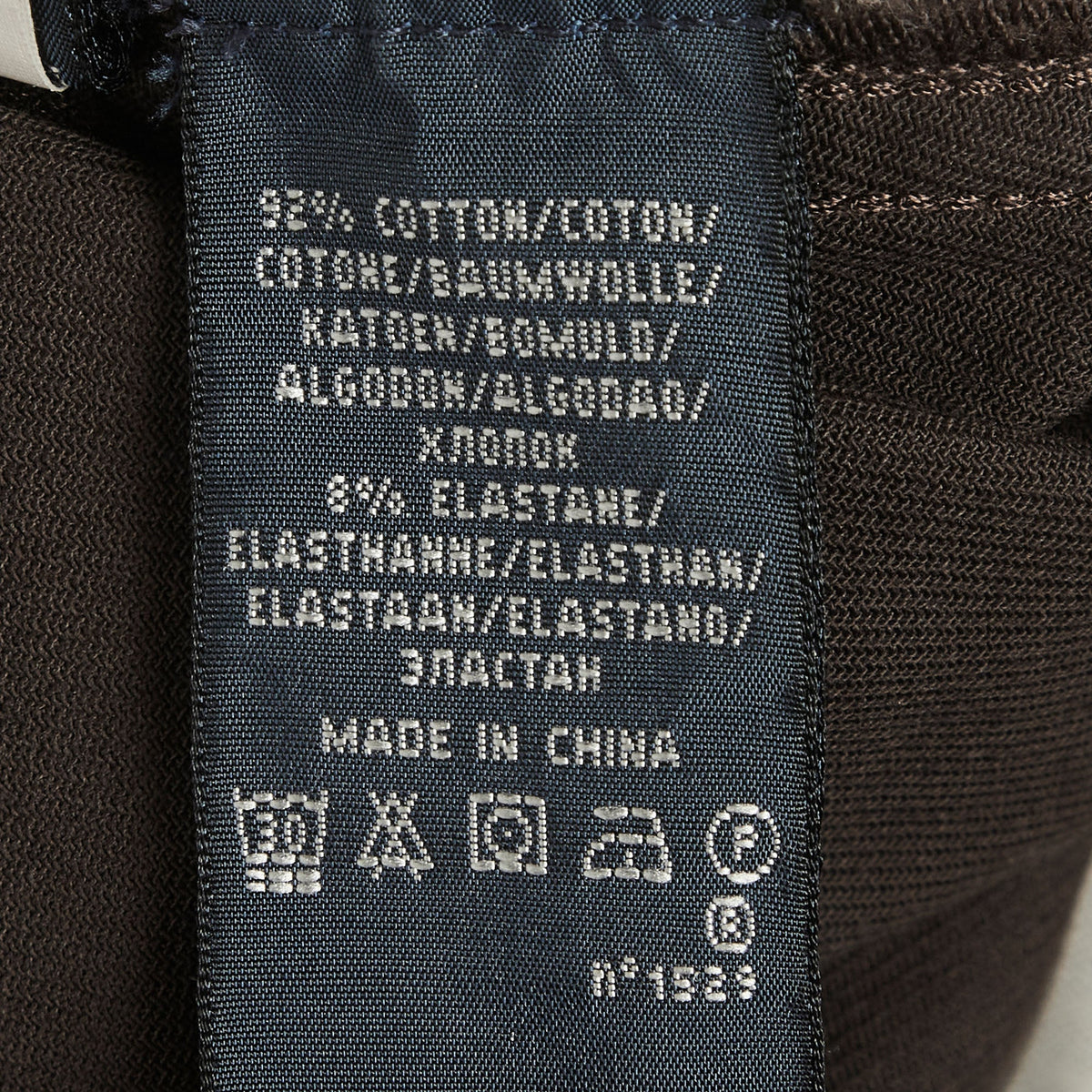 Ralph Lauren Brown Suede And Gabardine Breeches