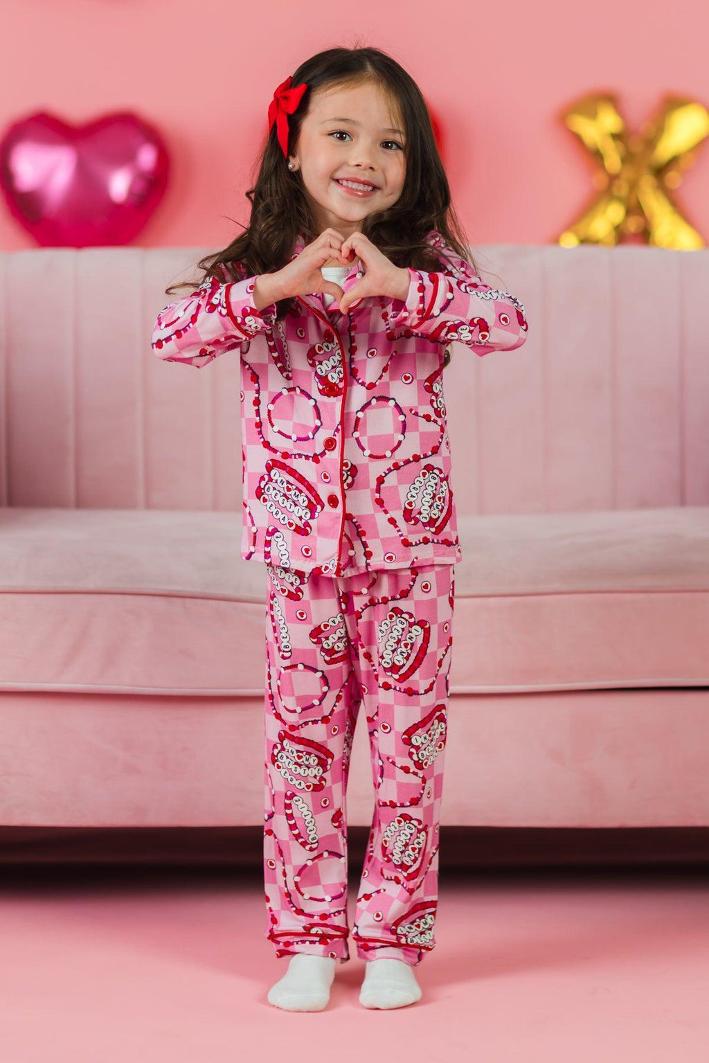 Mom & Me - Bamboo "In My Bestie Era" Bracelet Pajamas