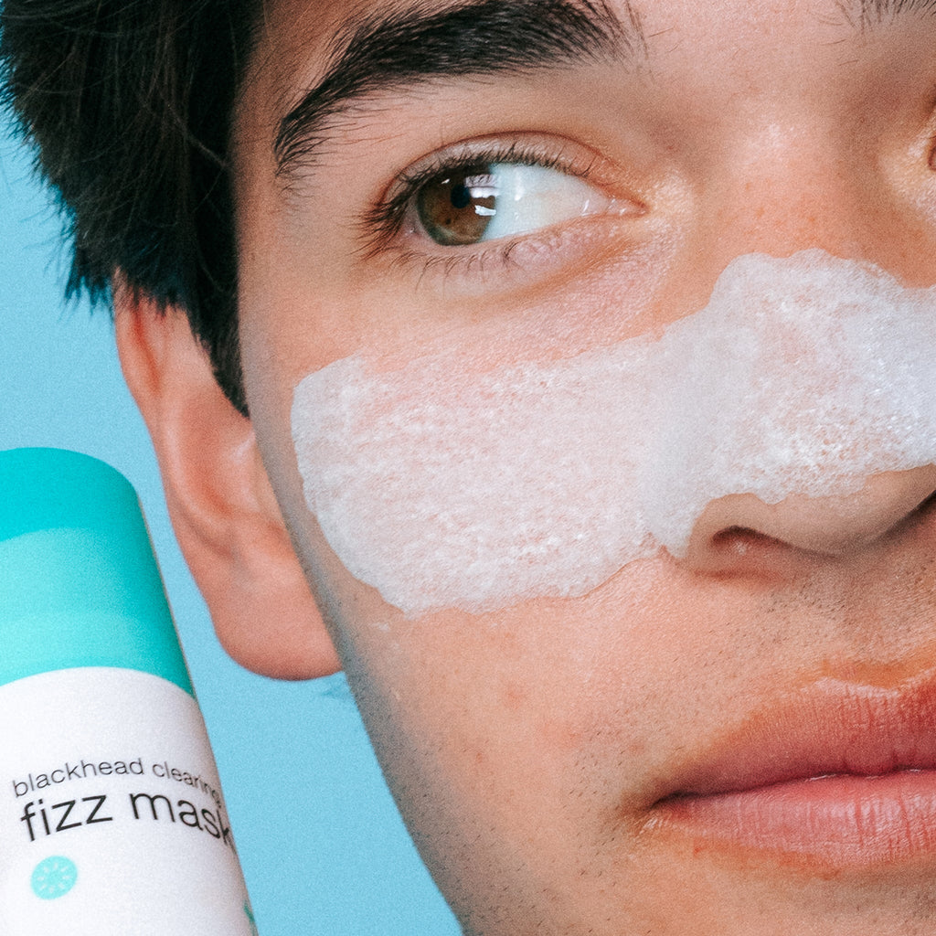 blackhead clearing fizz mask