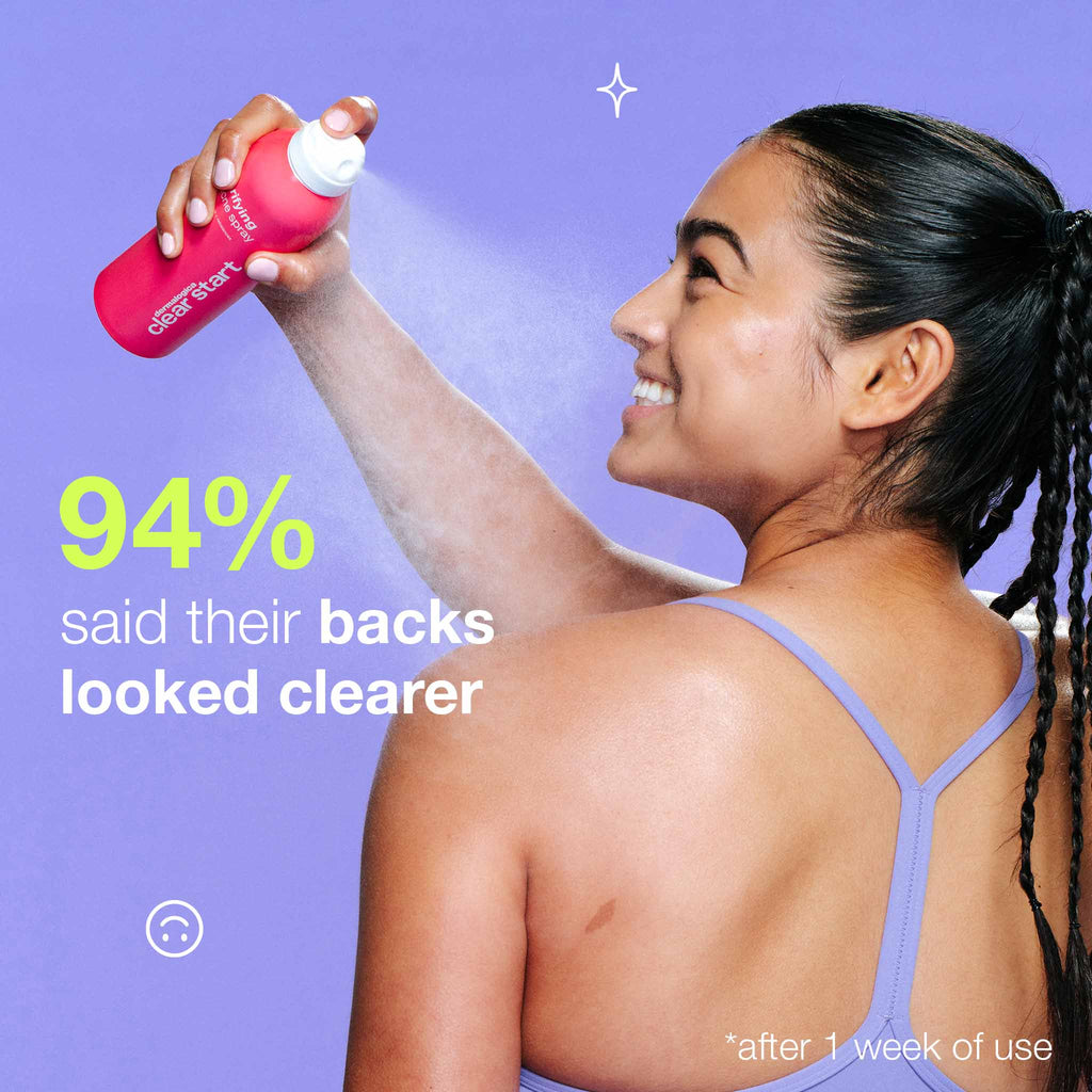 clarifying bacne spray