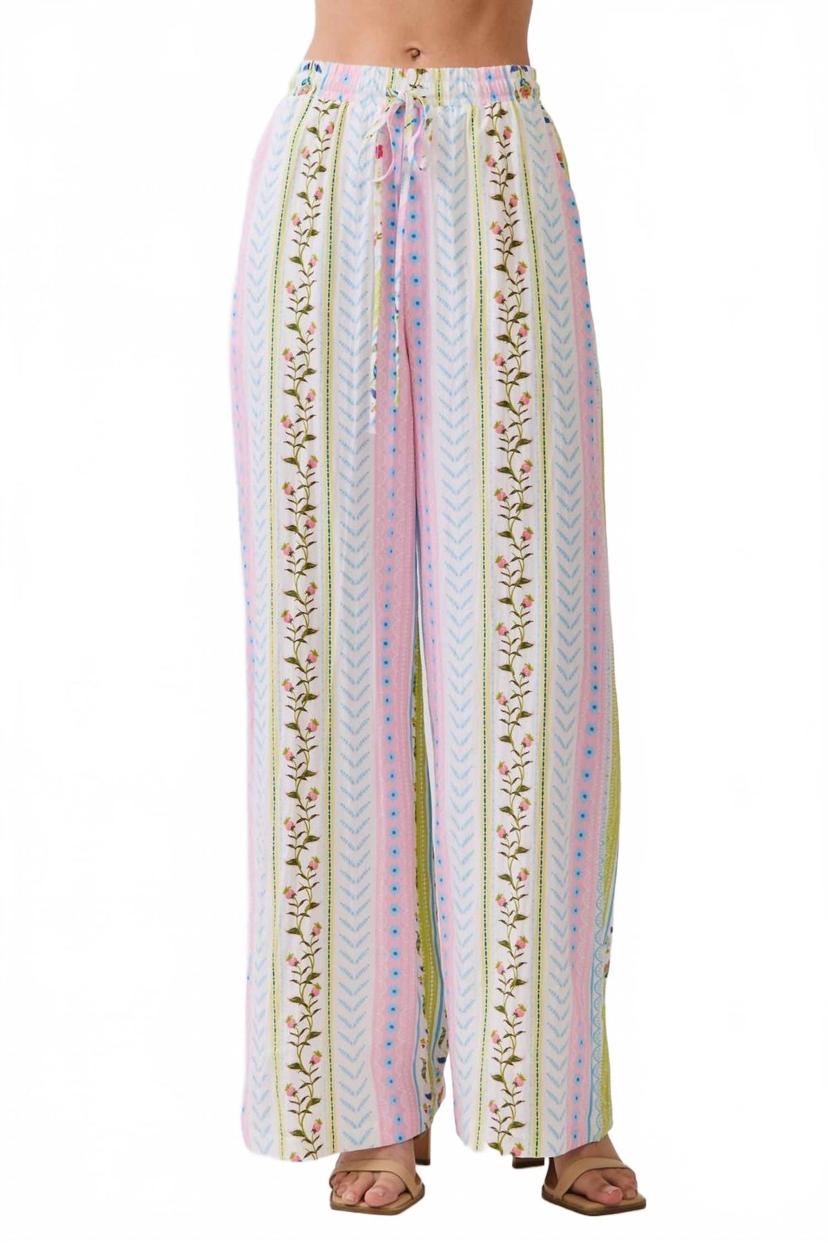 Wall Flower Pants In Multi