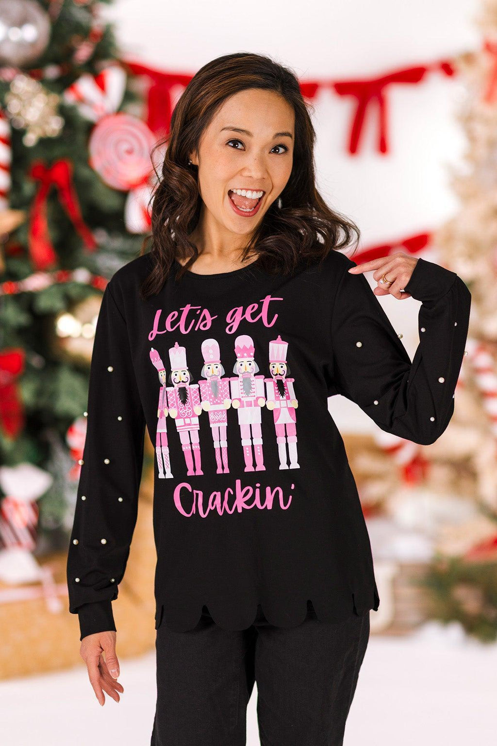 Mom & Me - "Let's Get Crackin'" Black Top