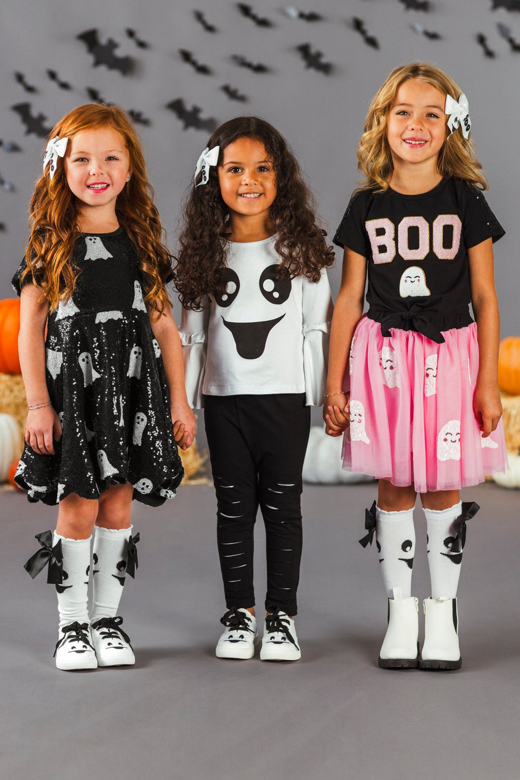Mom & Me - Black Sequin Ghost Dress