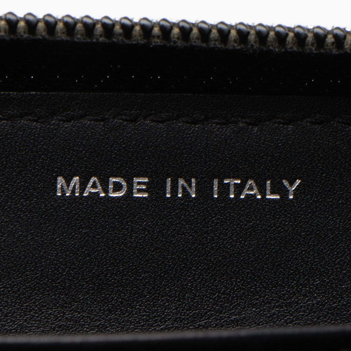 Chanel Caviar Leather Timeless Zip Around Wallet