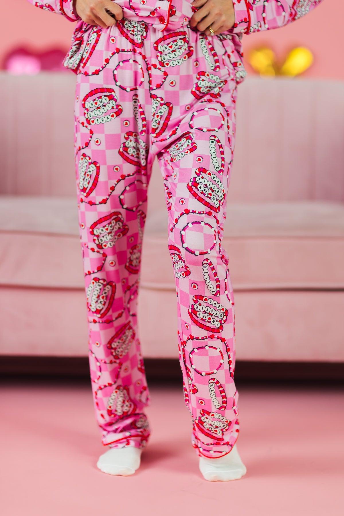 Mom & Me - Bamboo "In My Bestie Era" Bracelet Pajamas