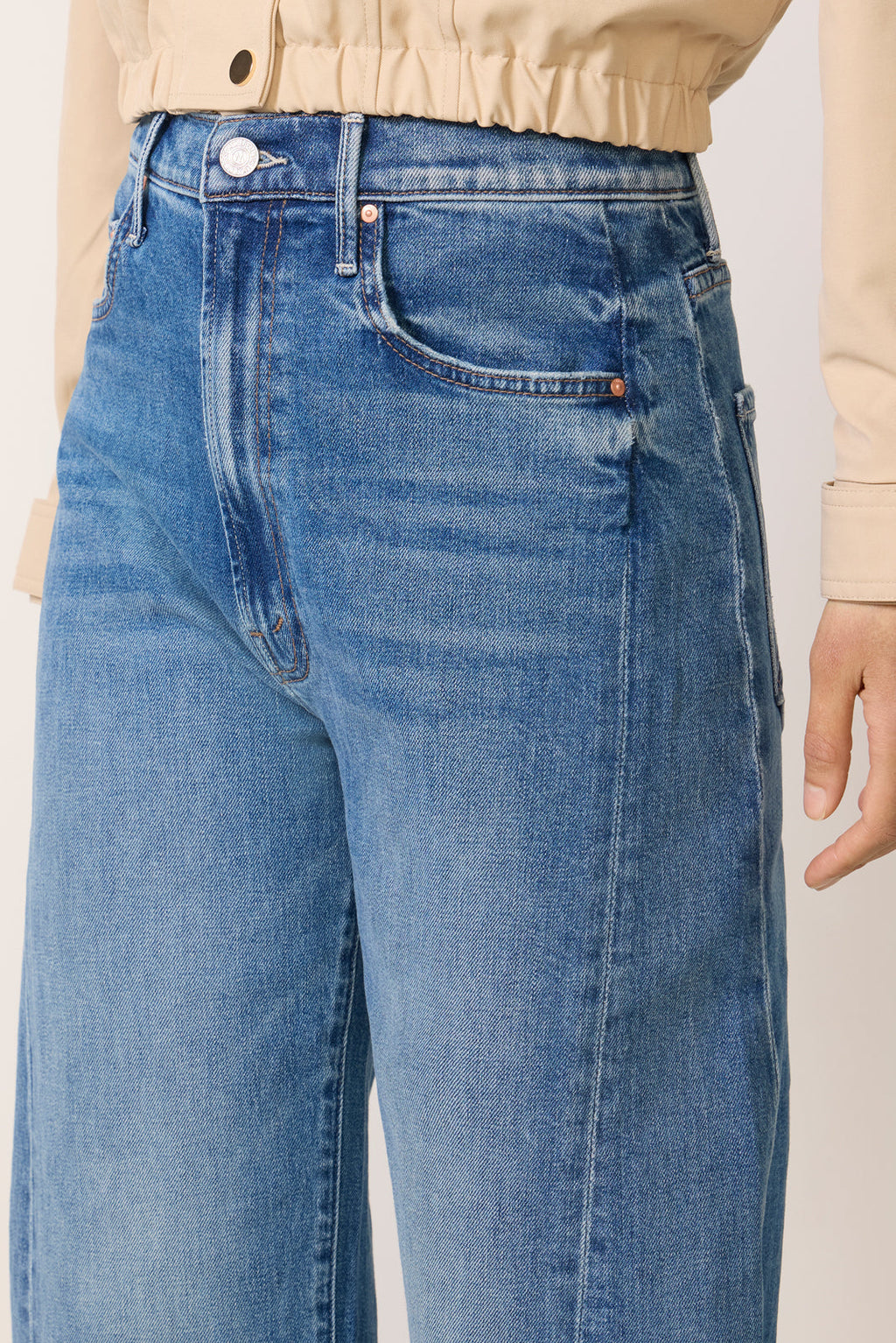 Women's The Half-Pipe Flood Cuff Fray Jeans