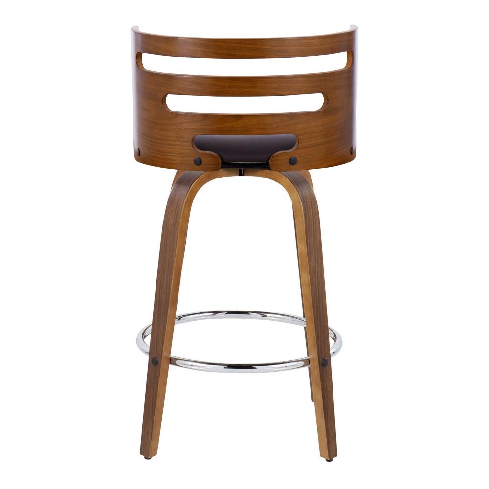 Upholstered Swivel Counter Stools