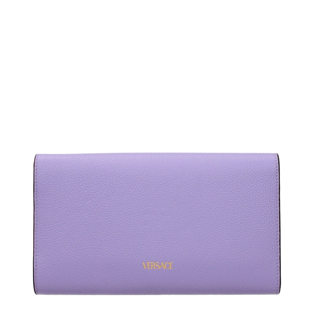 Versace Leather Clutch Women's Bag