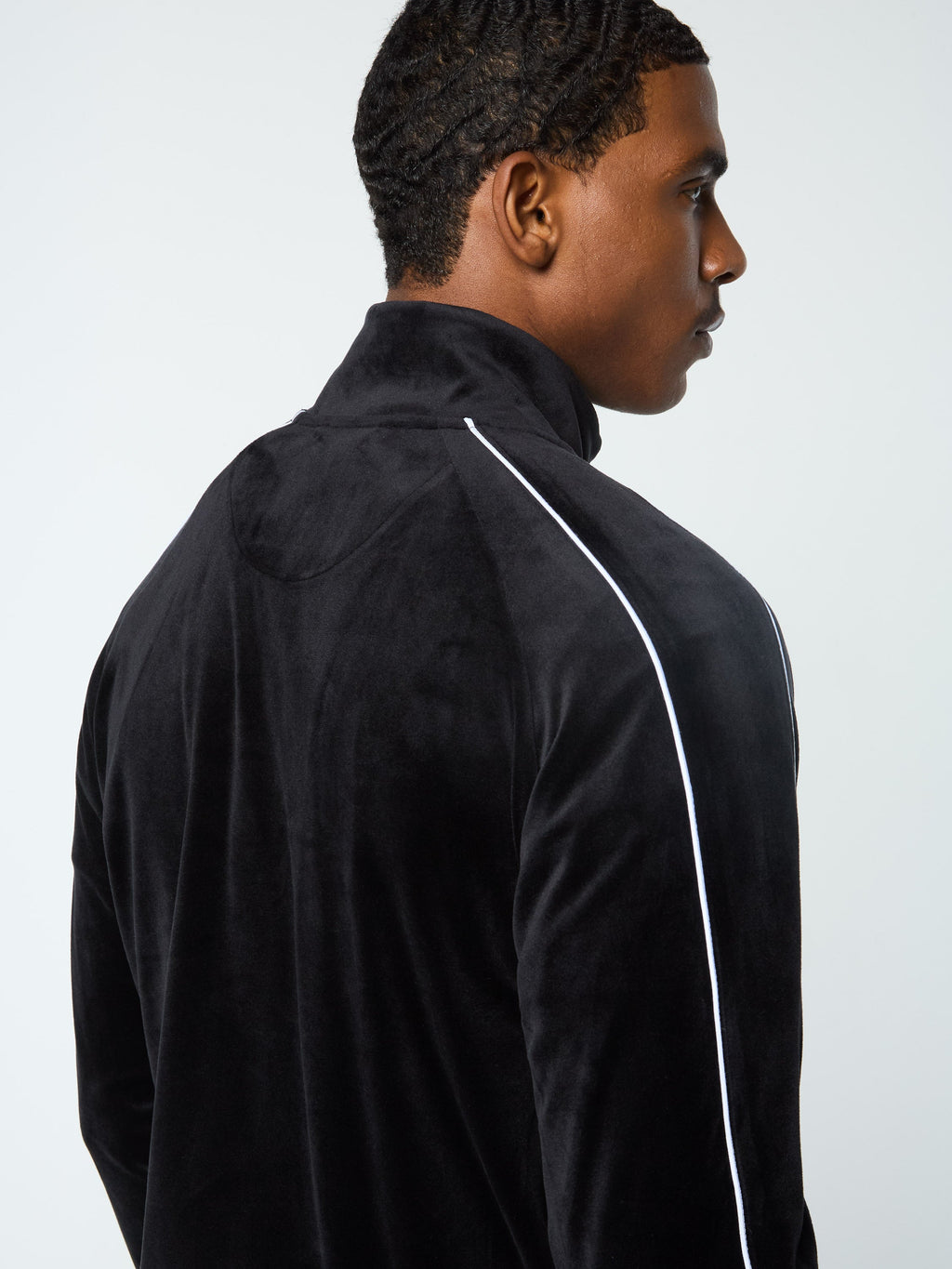 Lioni Velour Track Jacket