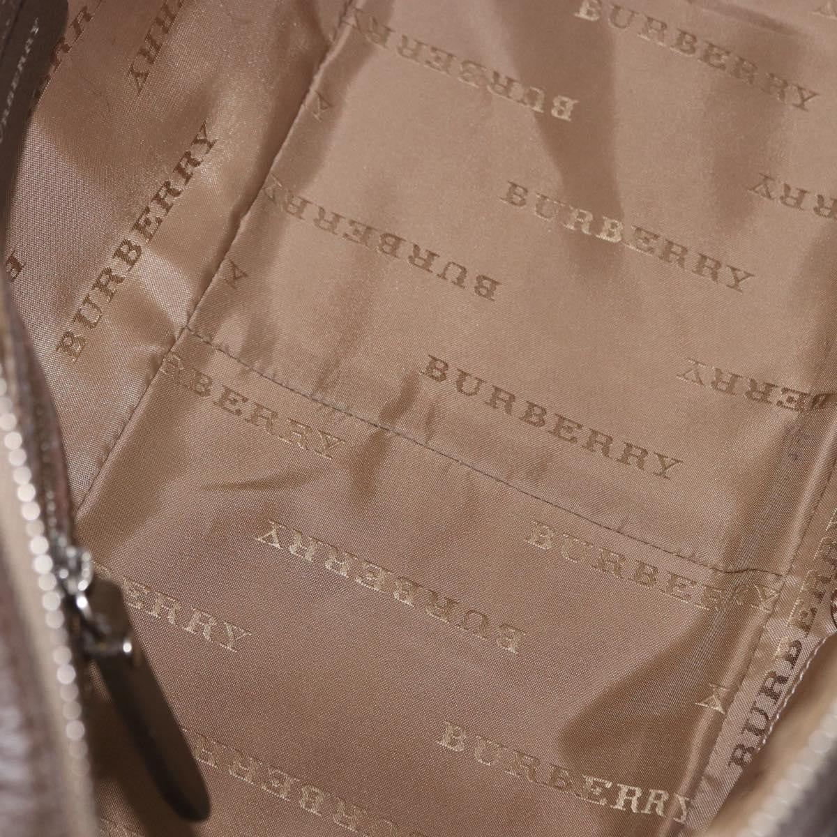 Burberry Nova Check Canvas Canvas Handbag (Pre-Owned)