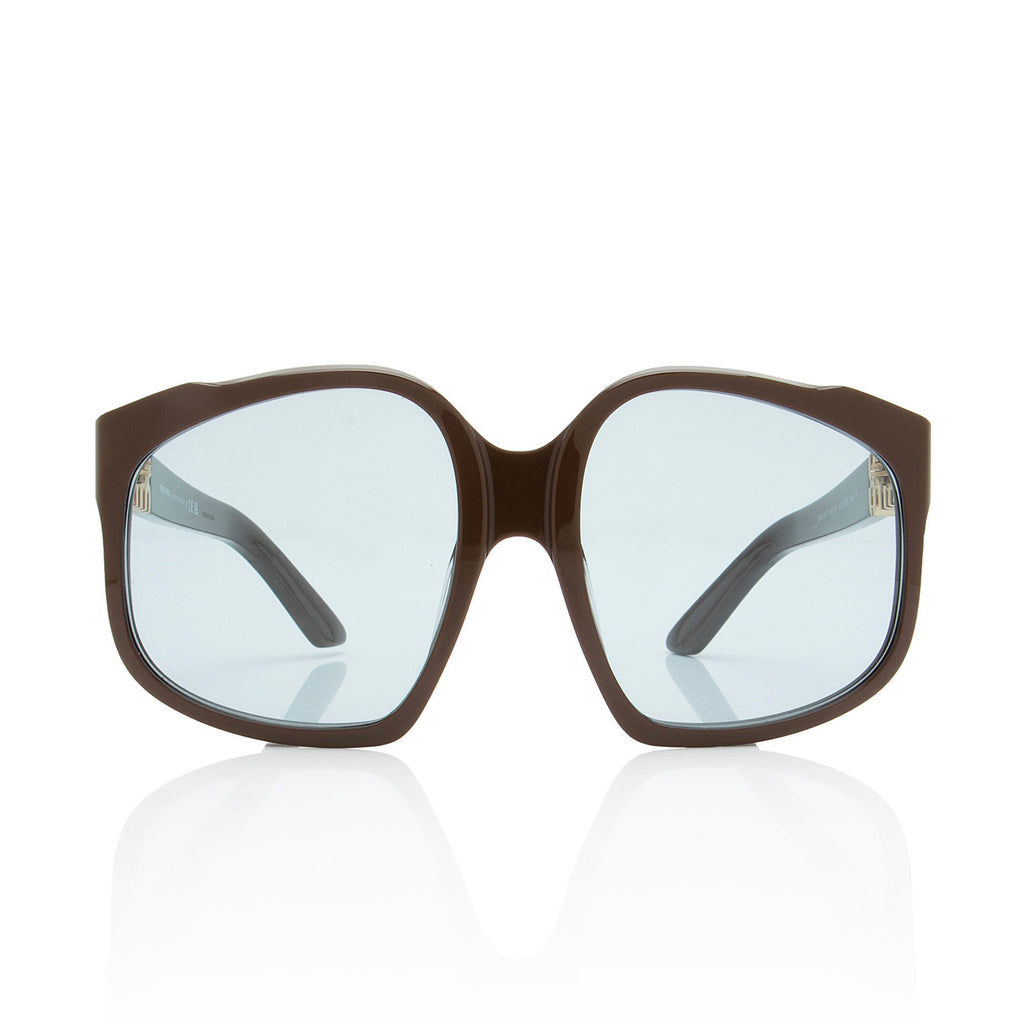 Miu Miu Logo Oversized Sunglasses