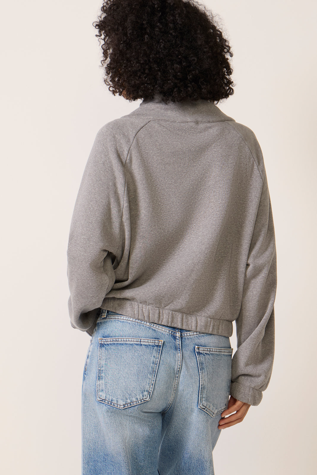 Women's Funnel Neck Full Zip Sweatshirt