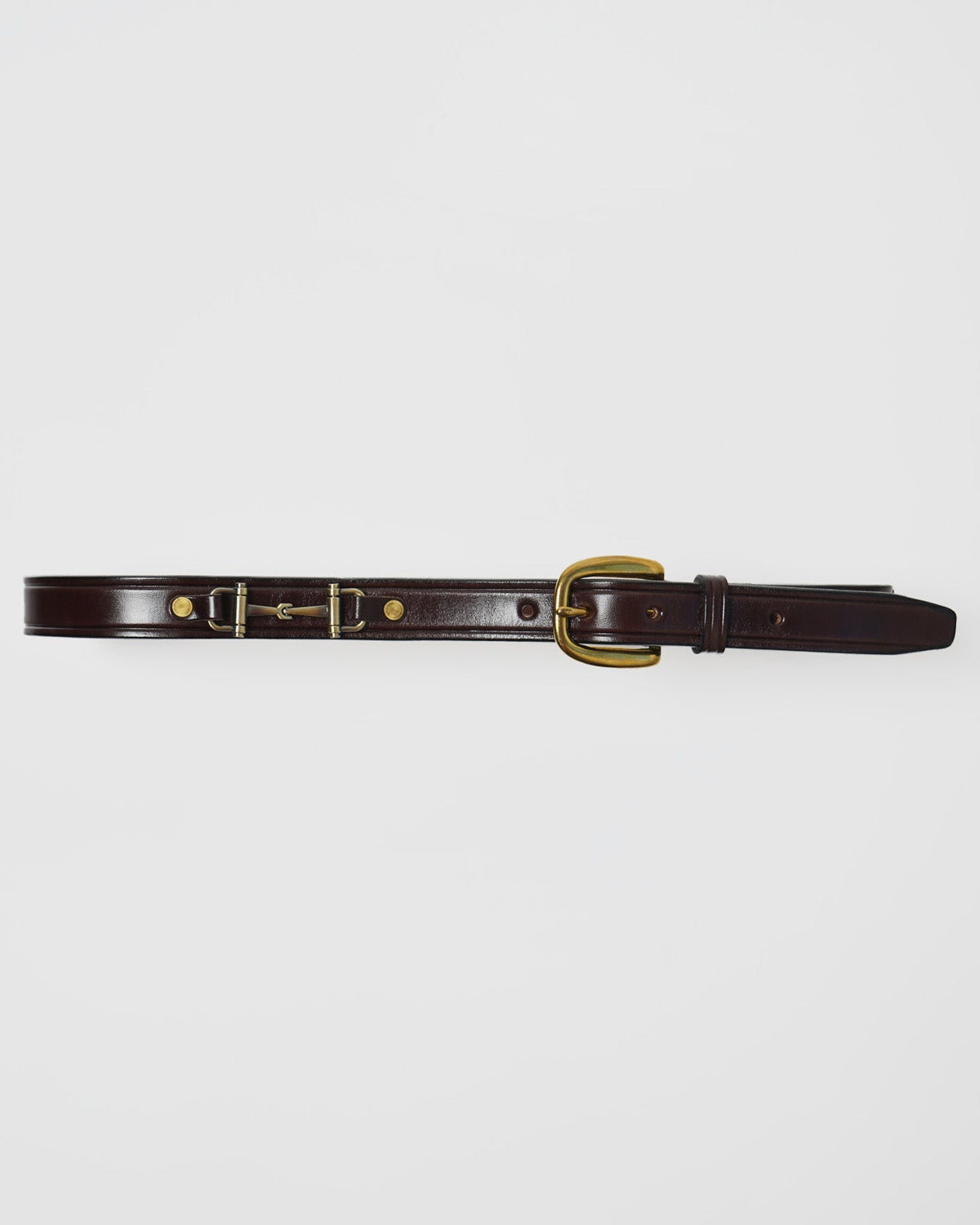 Bit Leather Belt