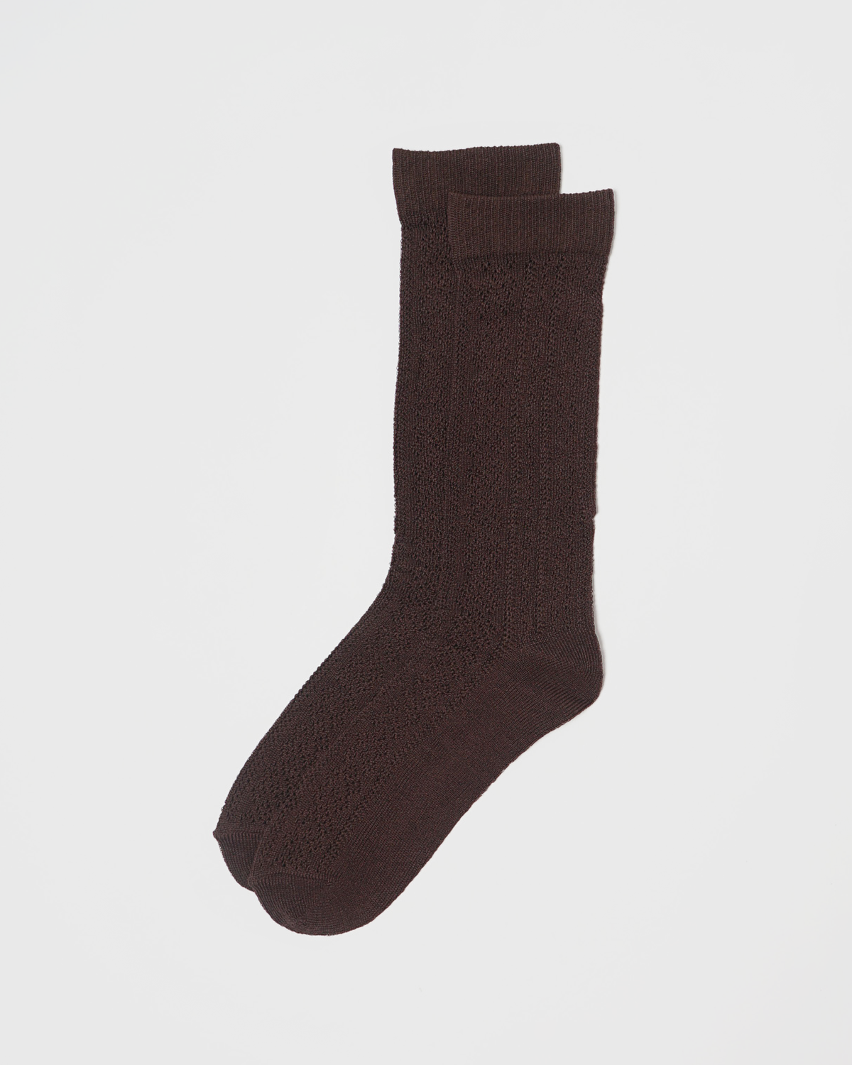 Lace Socks / Brown
