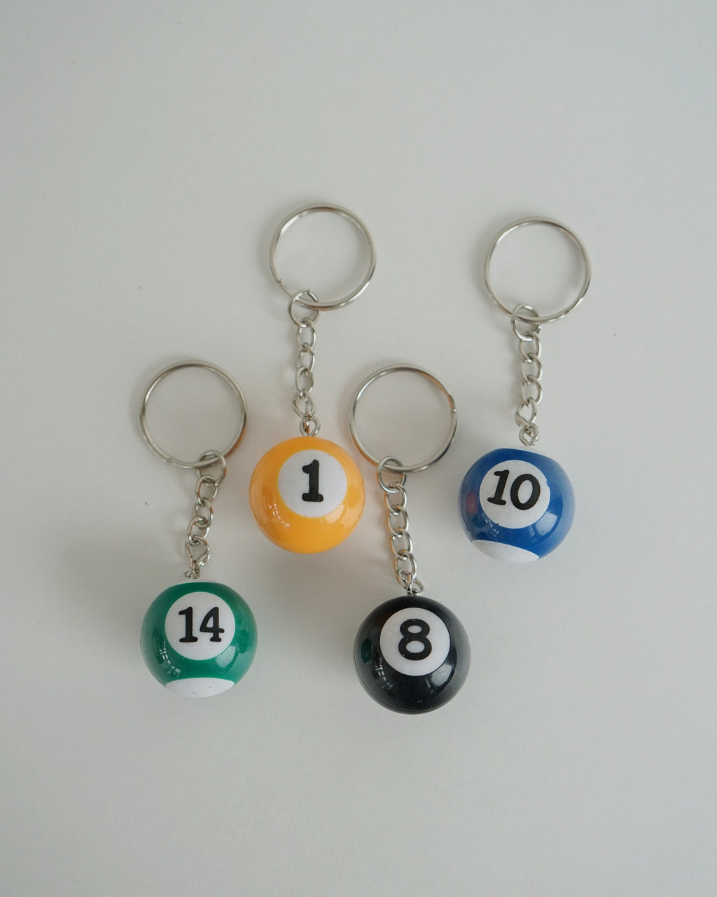 Billiards Ball Keychain