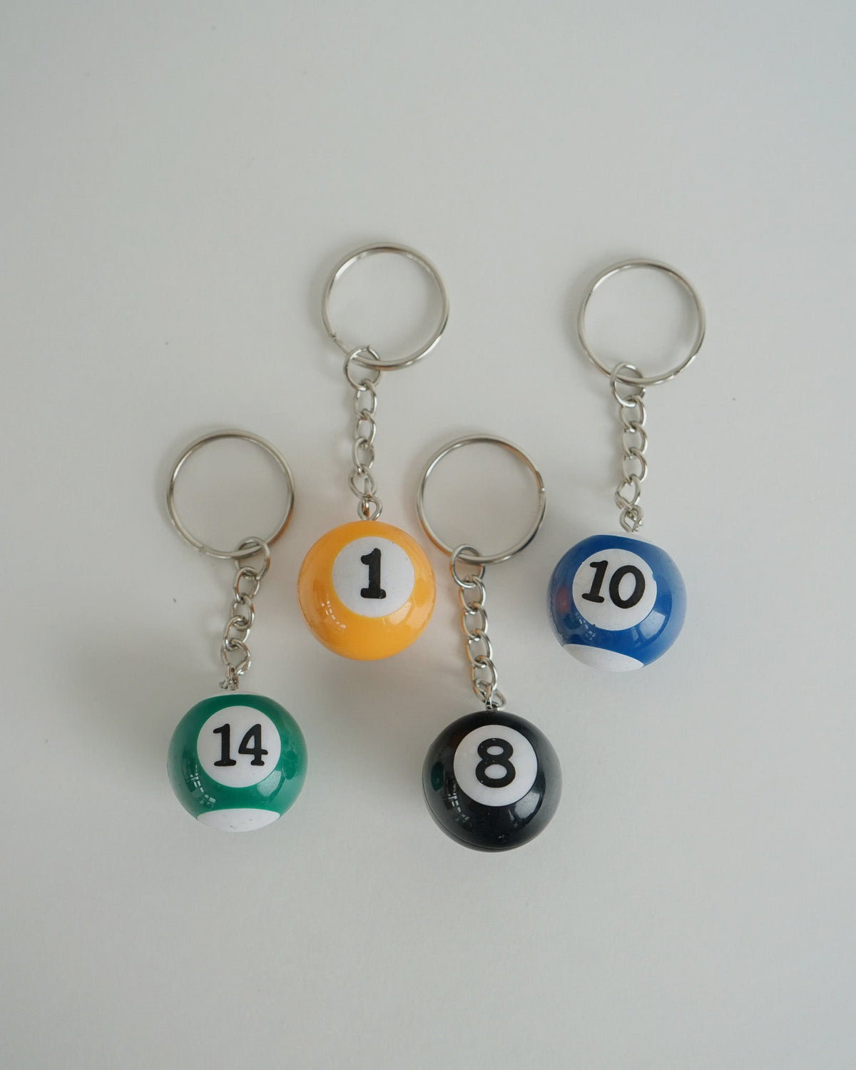 Billiards Ball Keychain