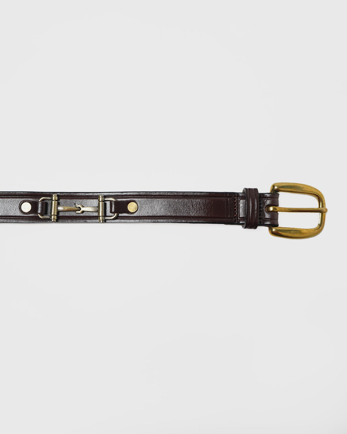 Bit Leather Belt