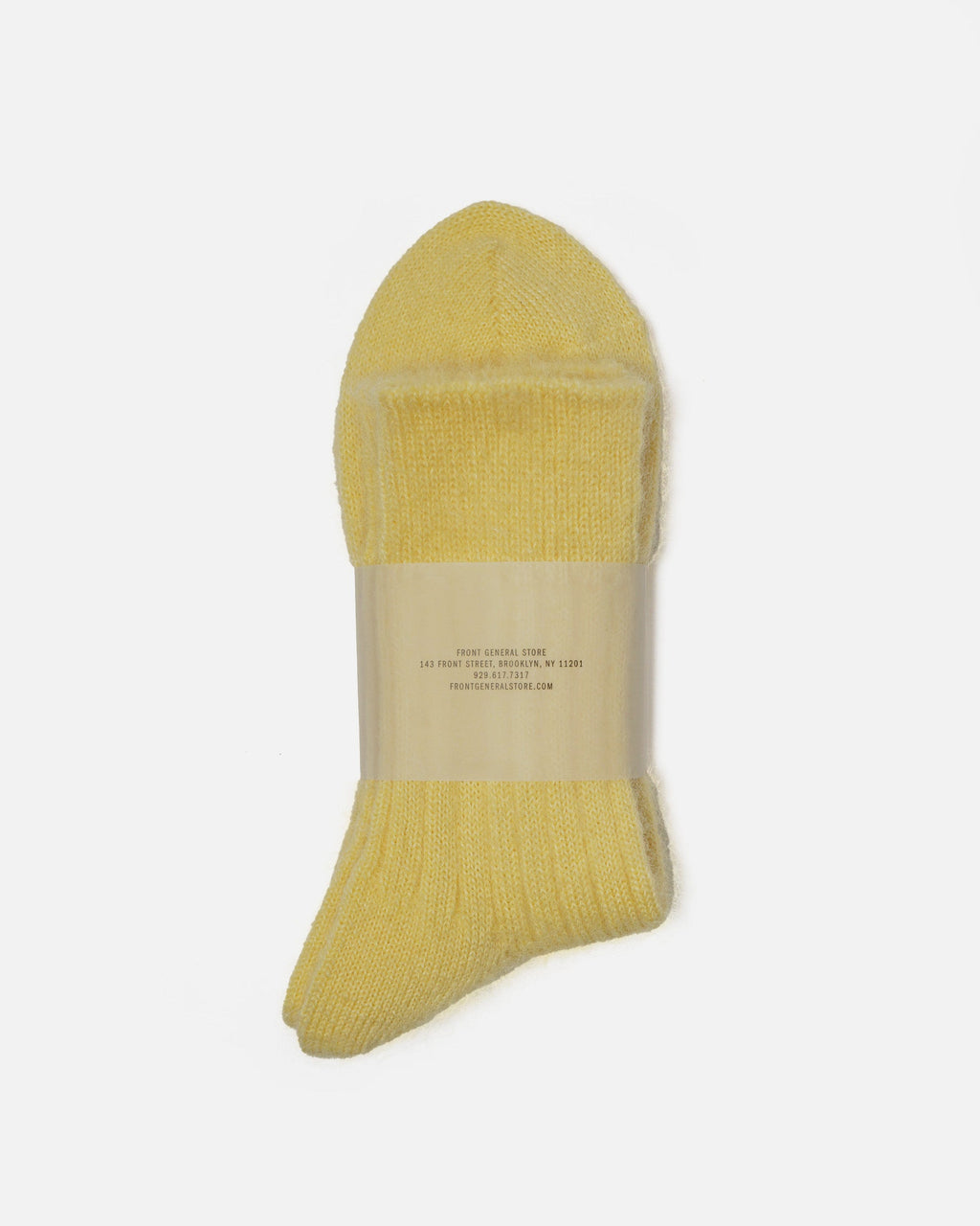 Mohair Socks / Yellow
