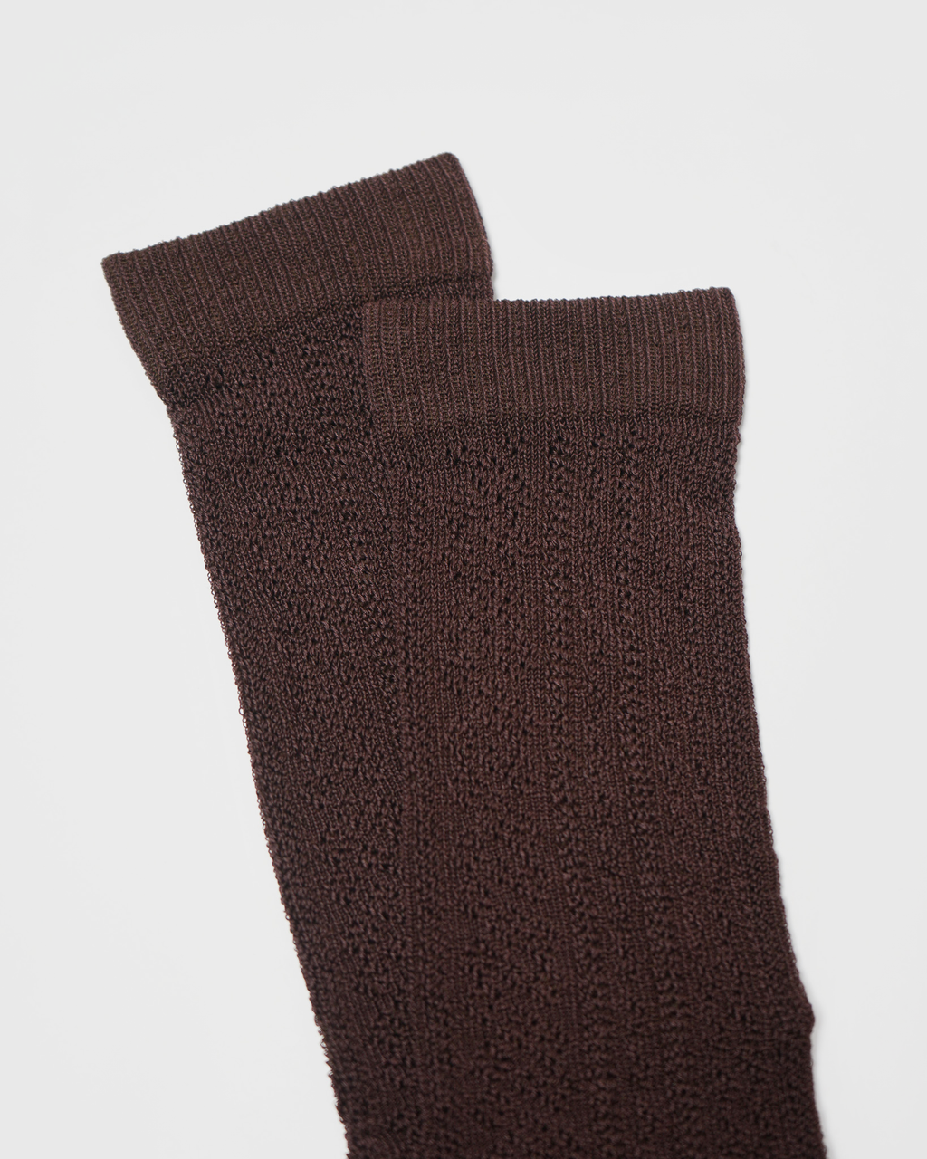 Lace Socks / Brown