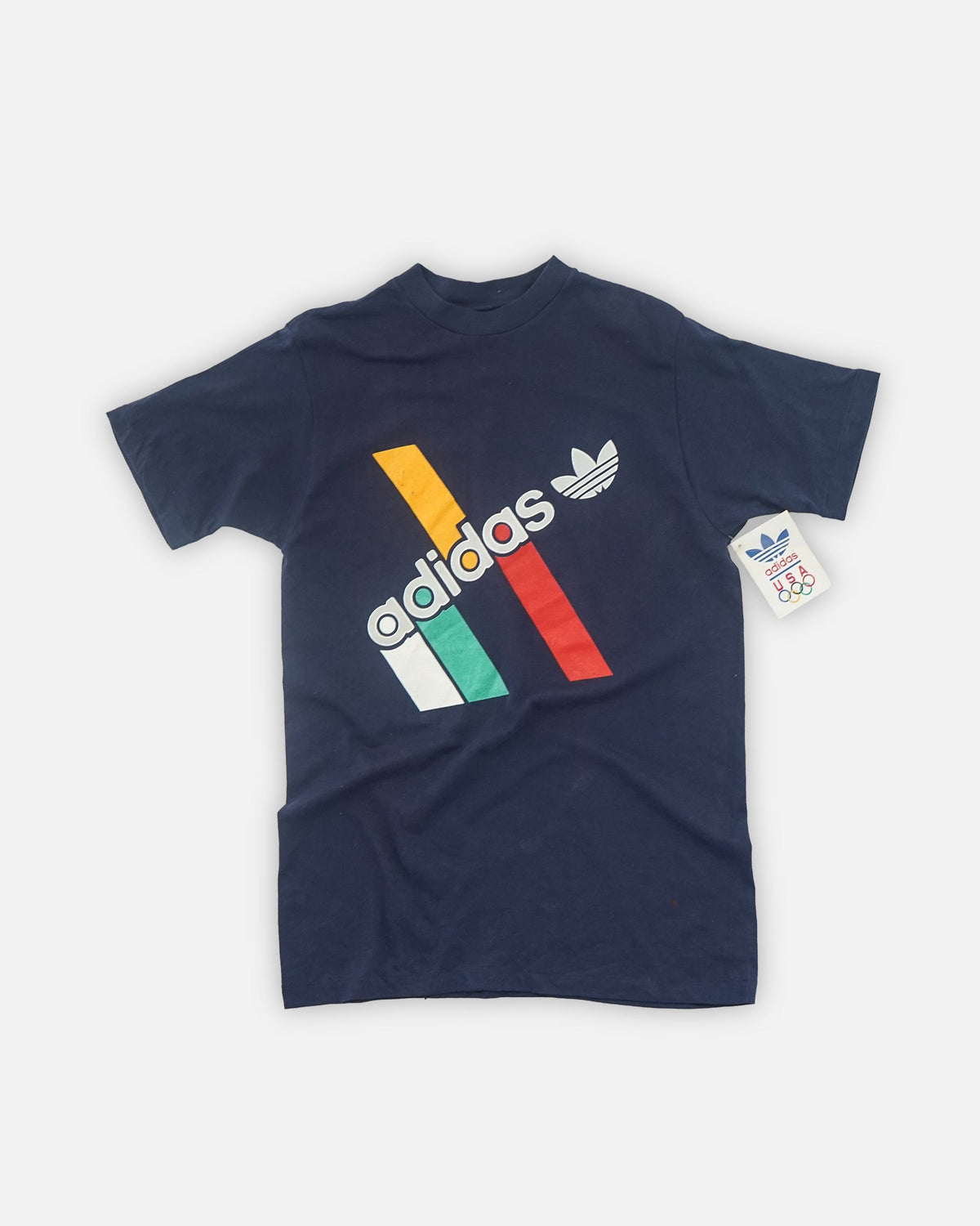 Navy Logo Tee SS