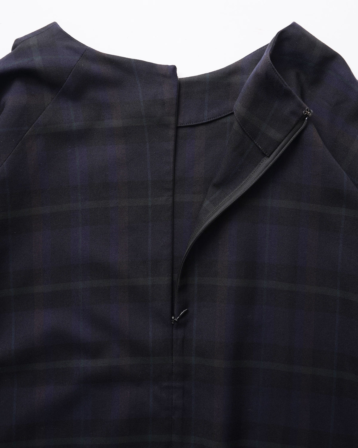 S/S Plaid Wool Dress