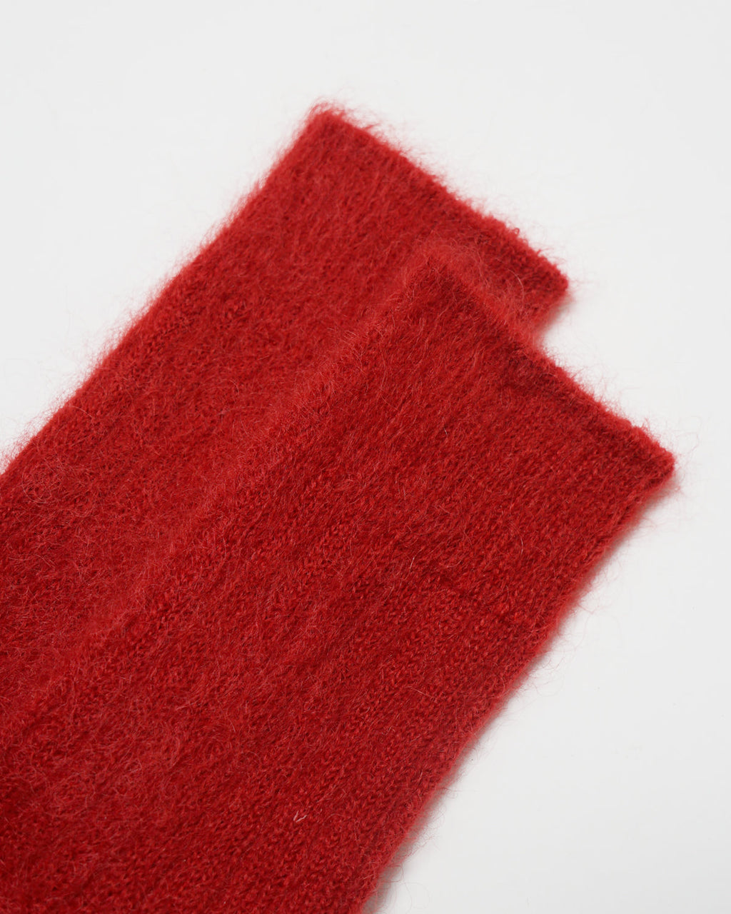Mohair Socks / Red