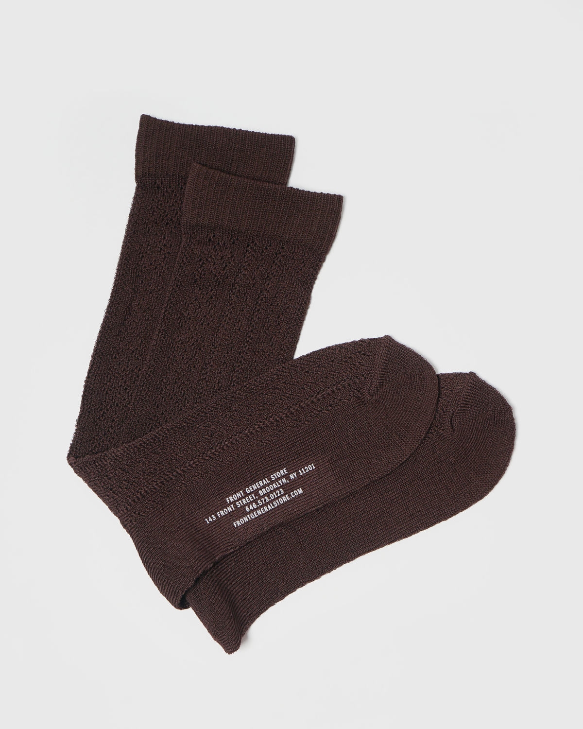 Lace Socks / Brown