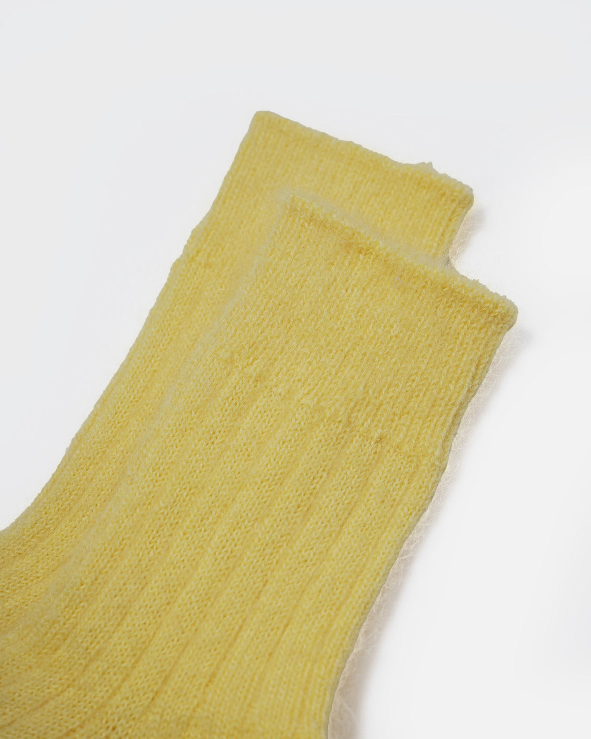 Mohair Socks / Yellow