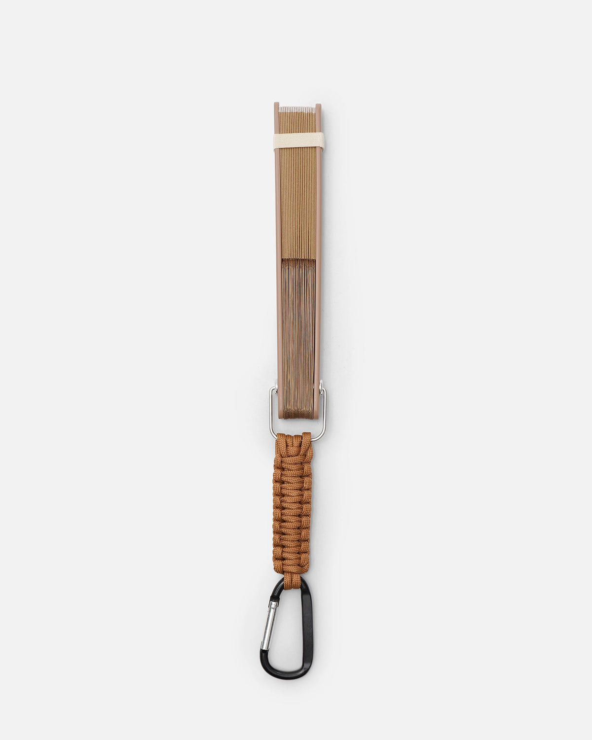 Outdoor Folding Fan with Carabiner
